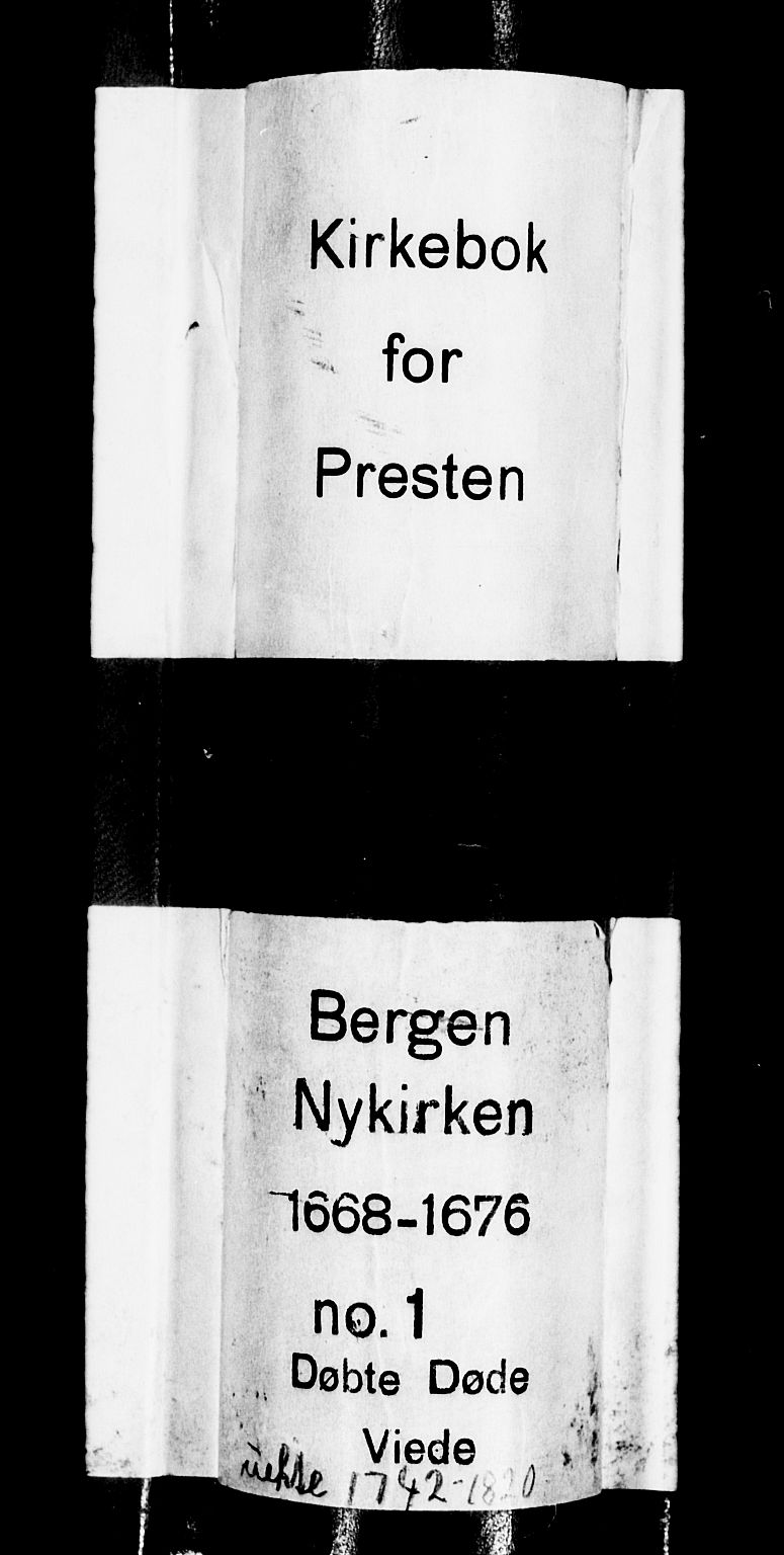 Nykirken Sokneprestembete, SAB/A-77101/H/Haa/L0001: Parish register (official) no. A 1, 1668-1820
