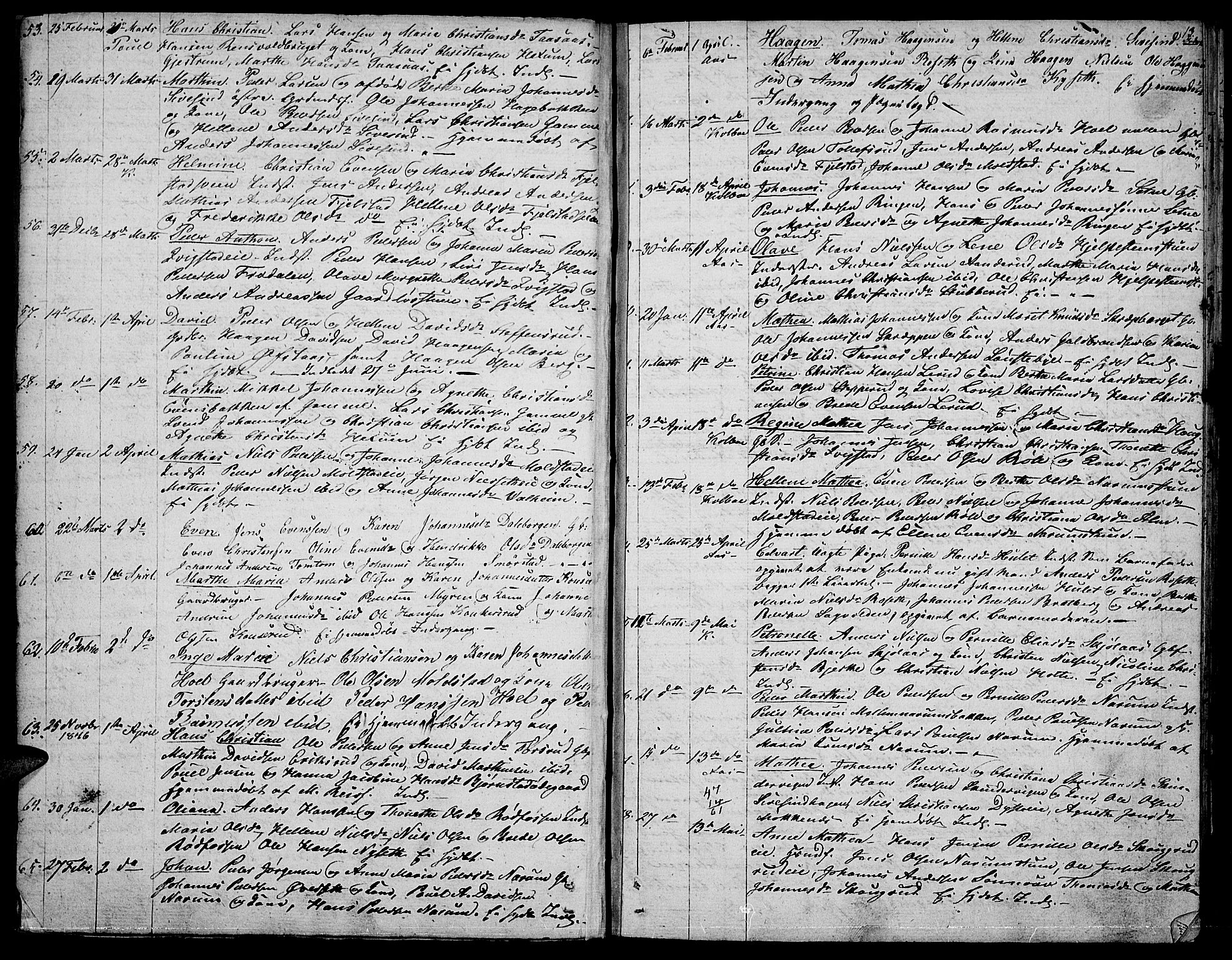 Vestre Toten prestekontor, AV/SAH-PREST-108/H/Ha/Hab/L0003: Parish register (copy) no. 3, 1846-1854, p. 13