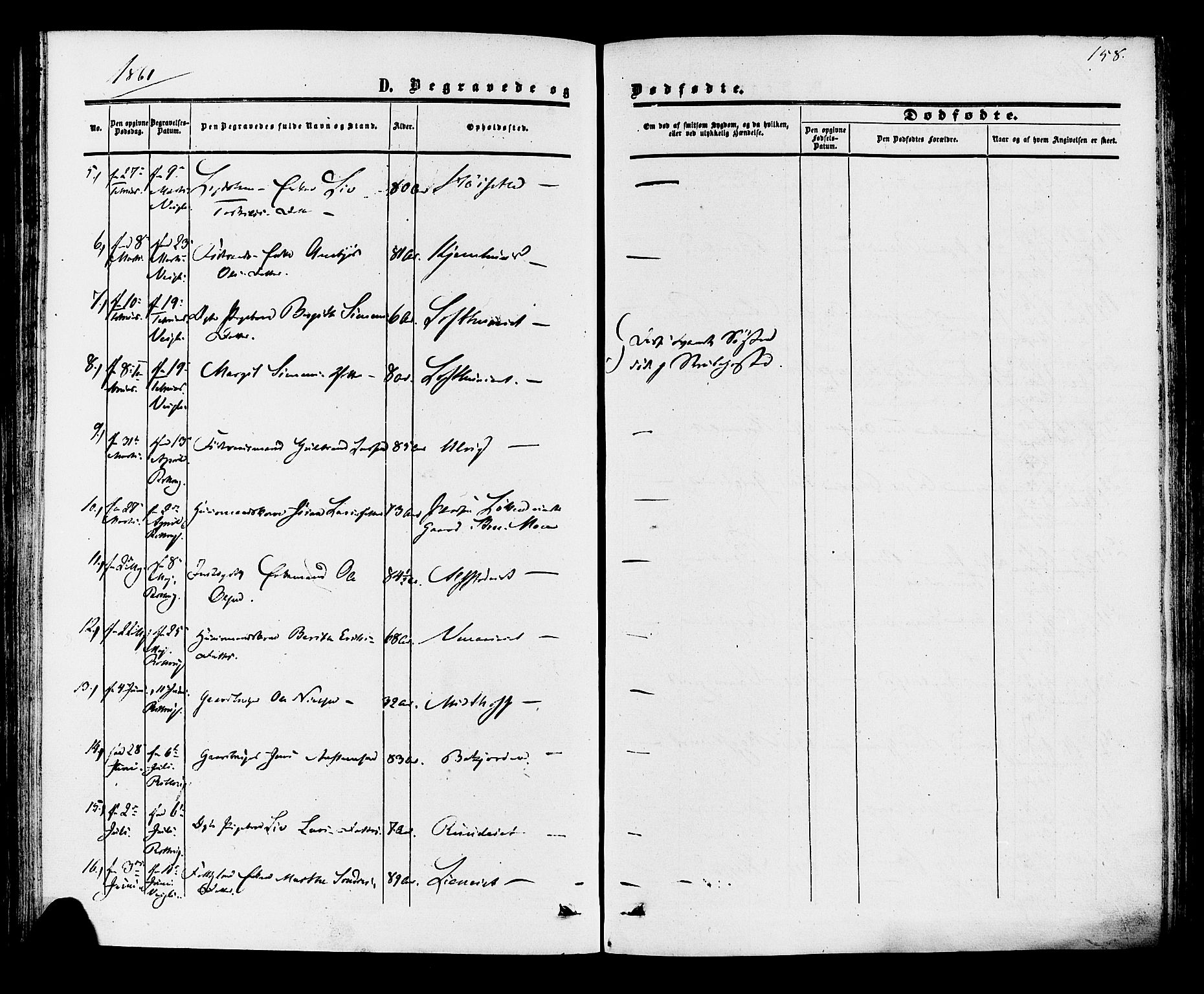 Rollag kirkebøker, SAKO/A-240/F/Fa/L0009: Parish register (official) no. I 9, 1860-1874, p. 158