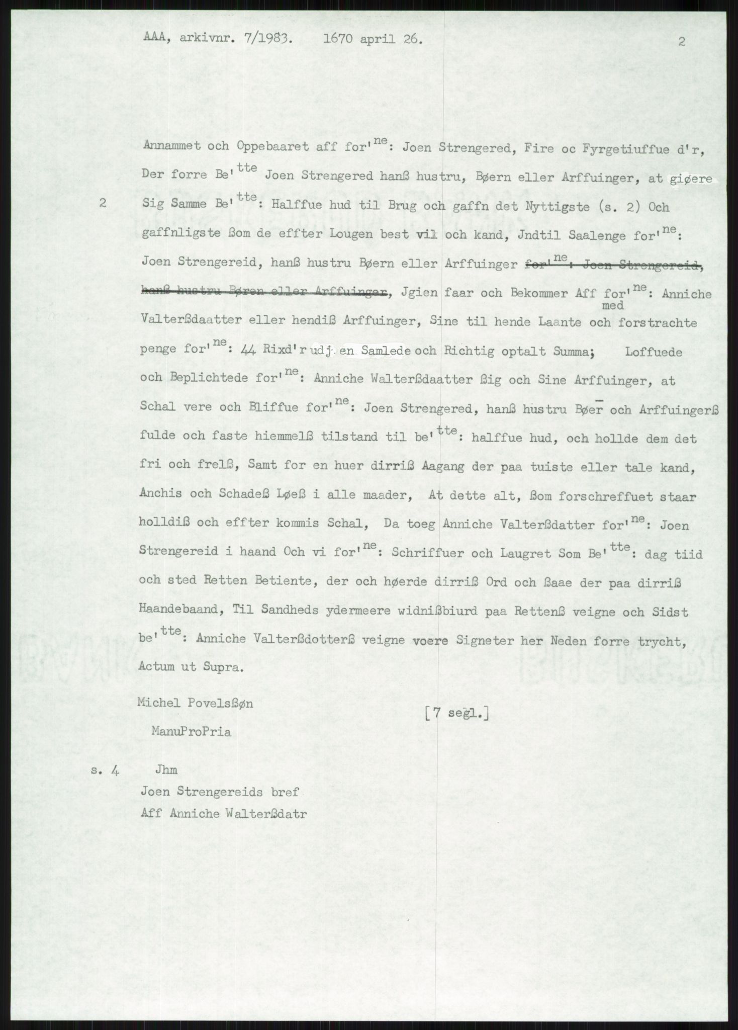 Samlinger til kildeutgivelse, Diplomavskriftsamlingen, AV/RA-EA-4053/H/Ha, p. 1834