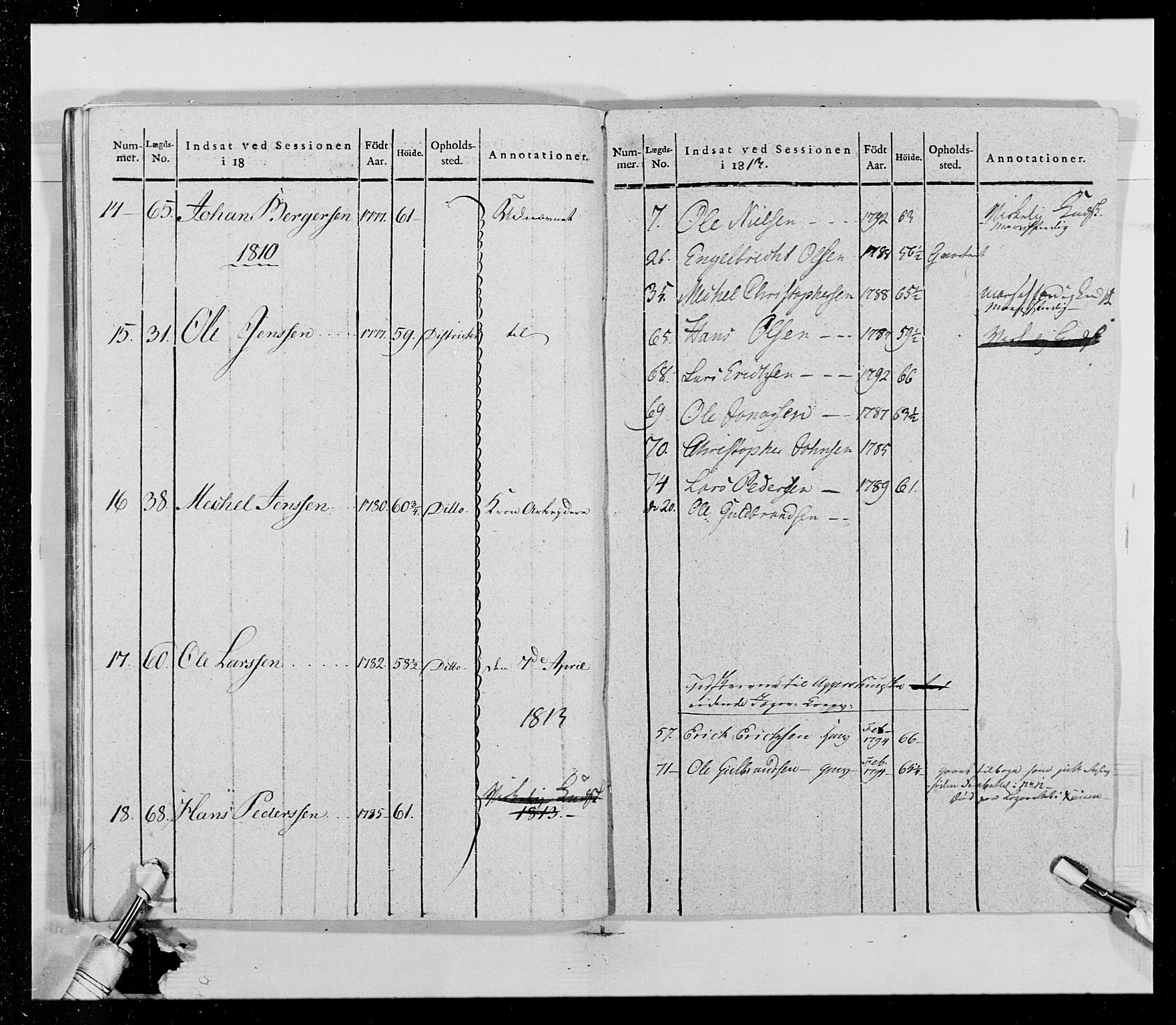 Generalitets- og kommissariatskollegiet, Det kongelige norske kommissariatskollegium, AV/RA-EA-5420/E/Eh/L0014: 3. Sønnafjelske dragonregiment, 1776-1813, p. 87