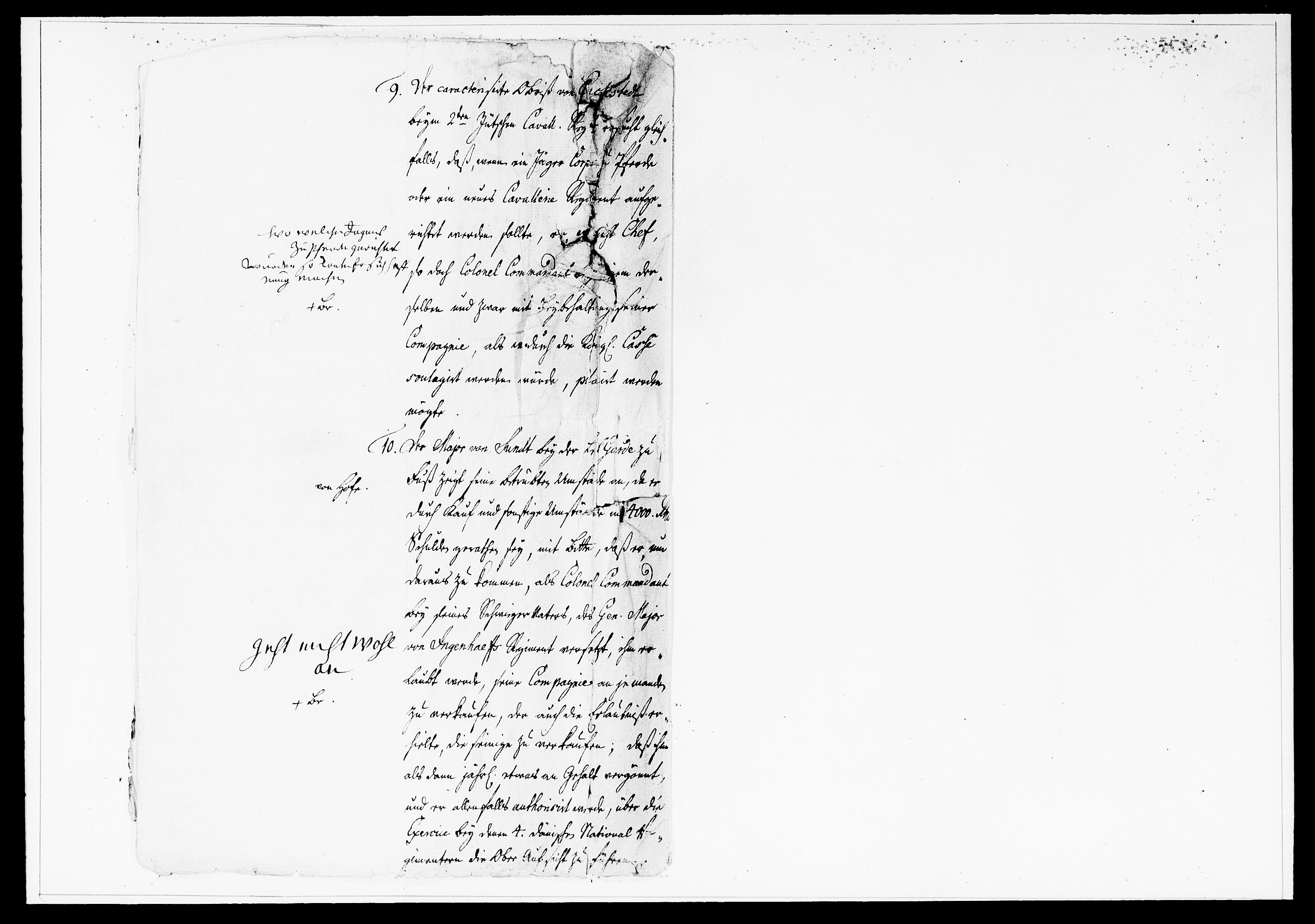 Krigskollegiet, Krigskancelliet, DRA/A-0006/-/1386-1405: Refererede sager, 1762, p. 124