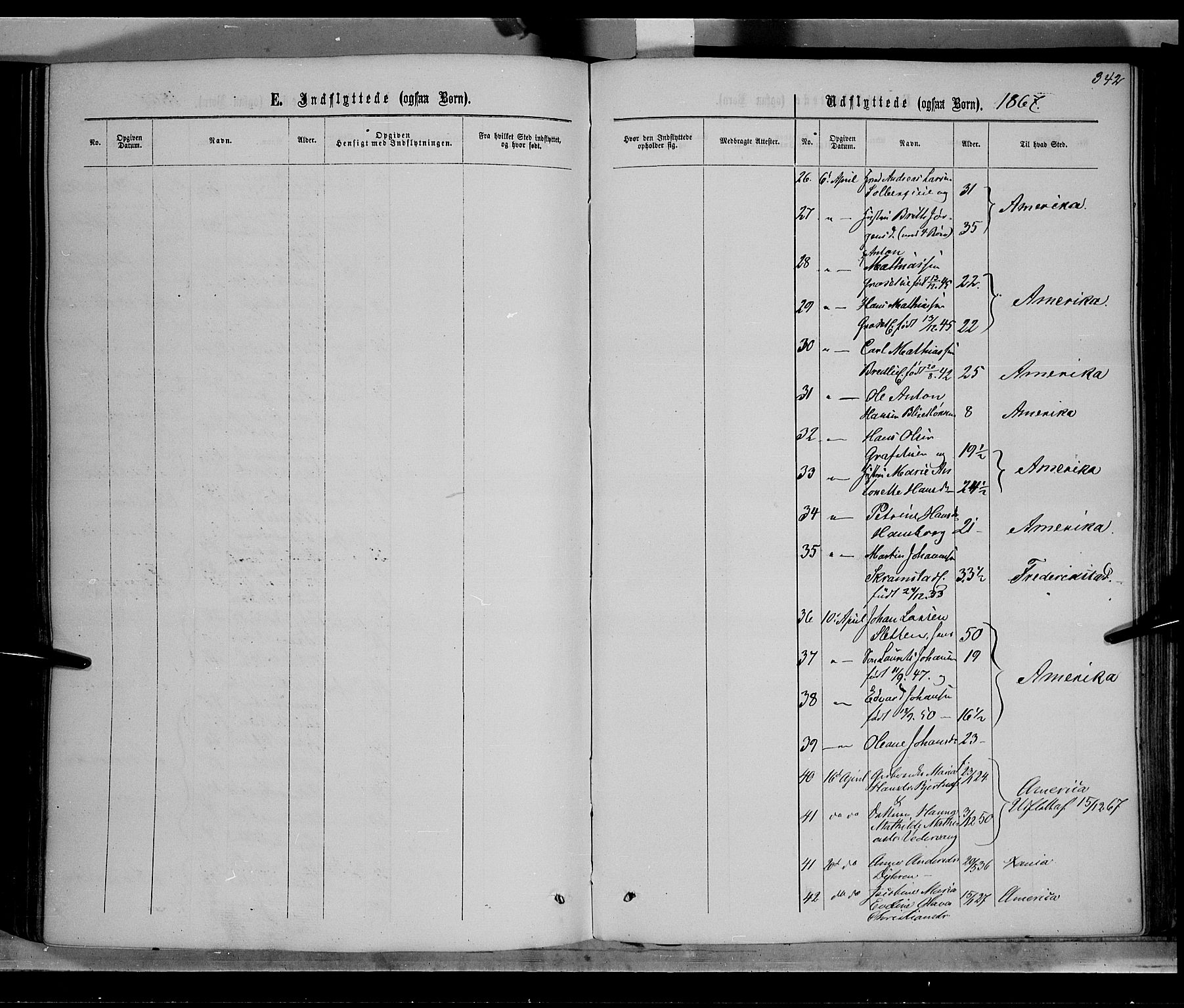 Østre Toten prestekontor, AV/SAH-PREST-104/H/Ha/Haa/L0005: Parish register (official) no. 5, 1866-1877, p. 342