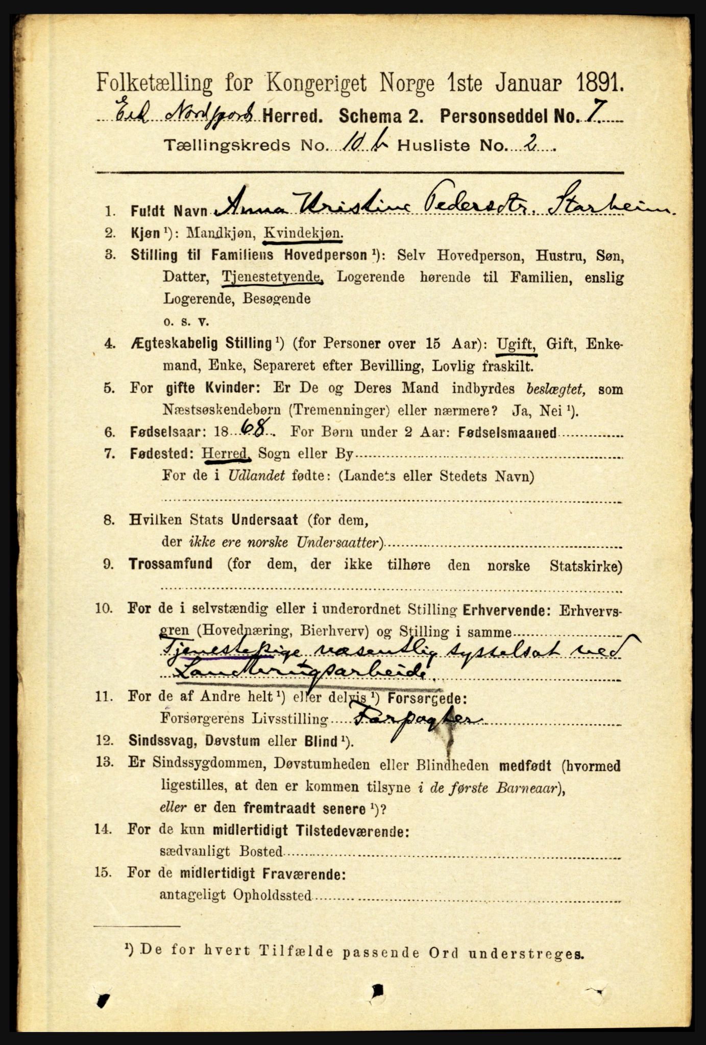 RA, 1891 census for 1443 Eid, 1891, p. 3353