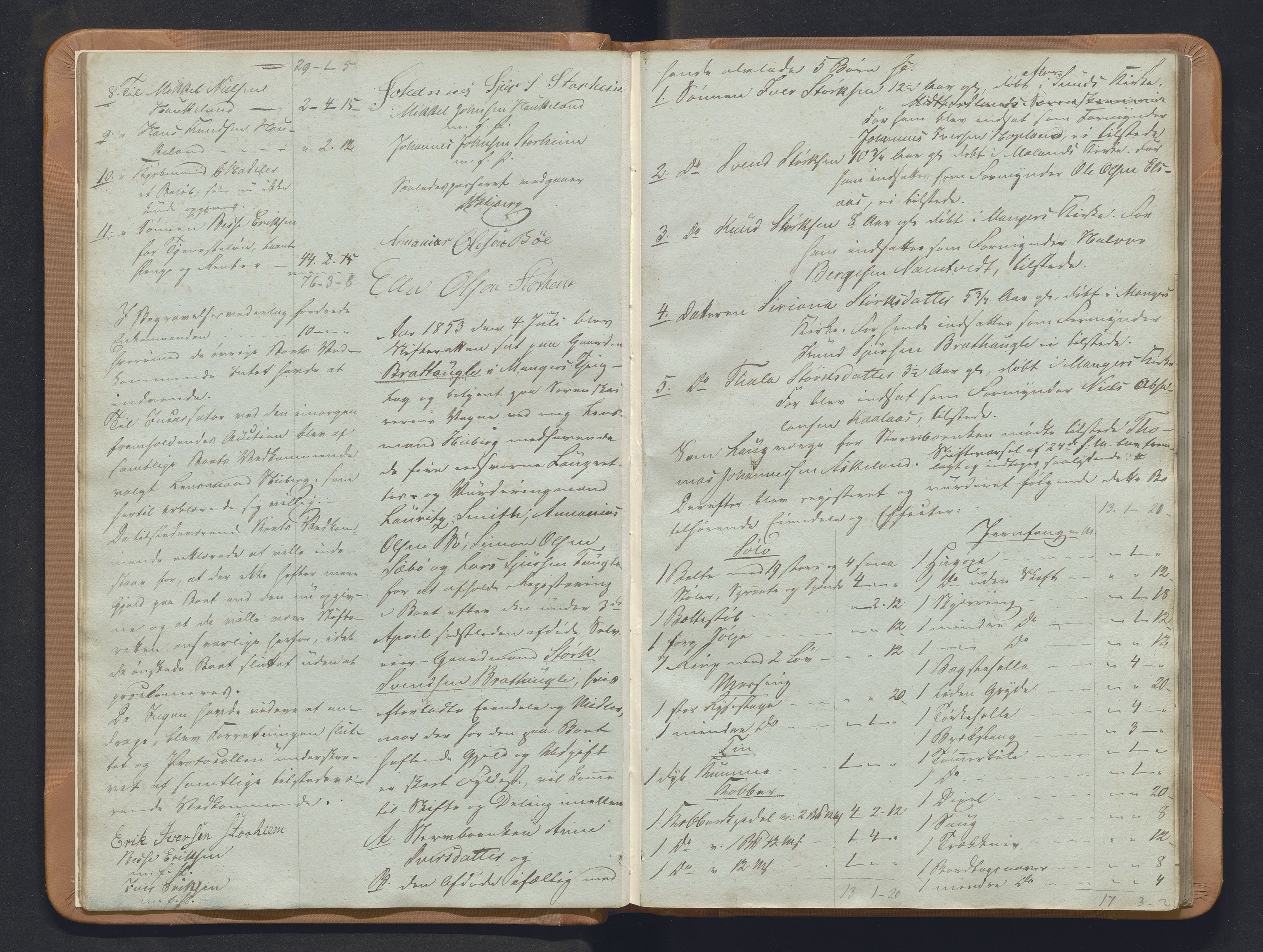 Nordhordland sorenskrivar, SAB/A-2901/1/H/Hb/L0018: Registreringsprotokollar, 1853-1856, p. 8