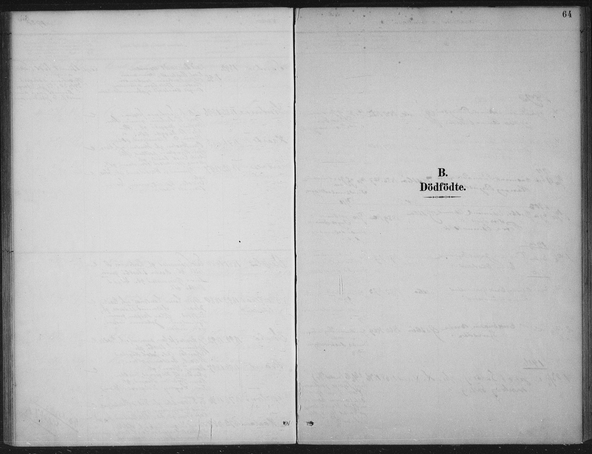 Vikedal sokneprestkontor, AV/SAST-A-101840/01/IV: Parish register (official) no. A 11, 1884-1933, p. 64