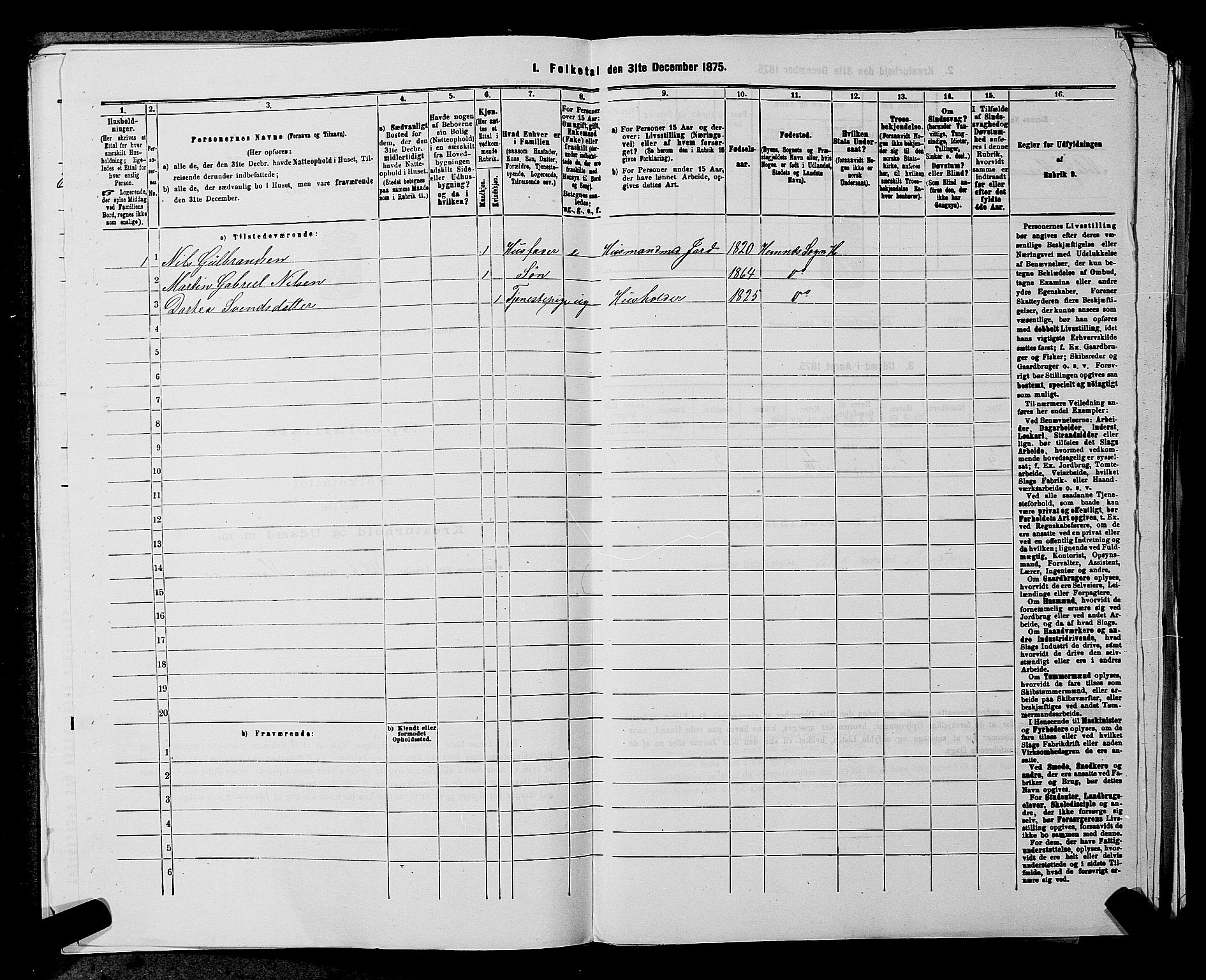 RA, 1875 census for 0221P Høland, 1875, p. 1232