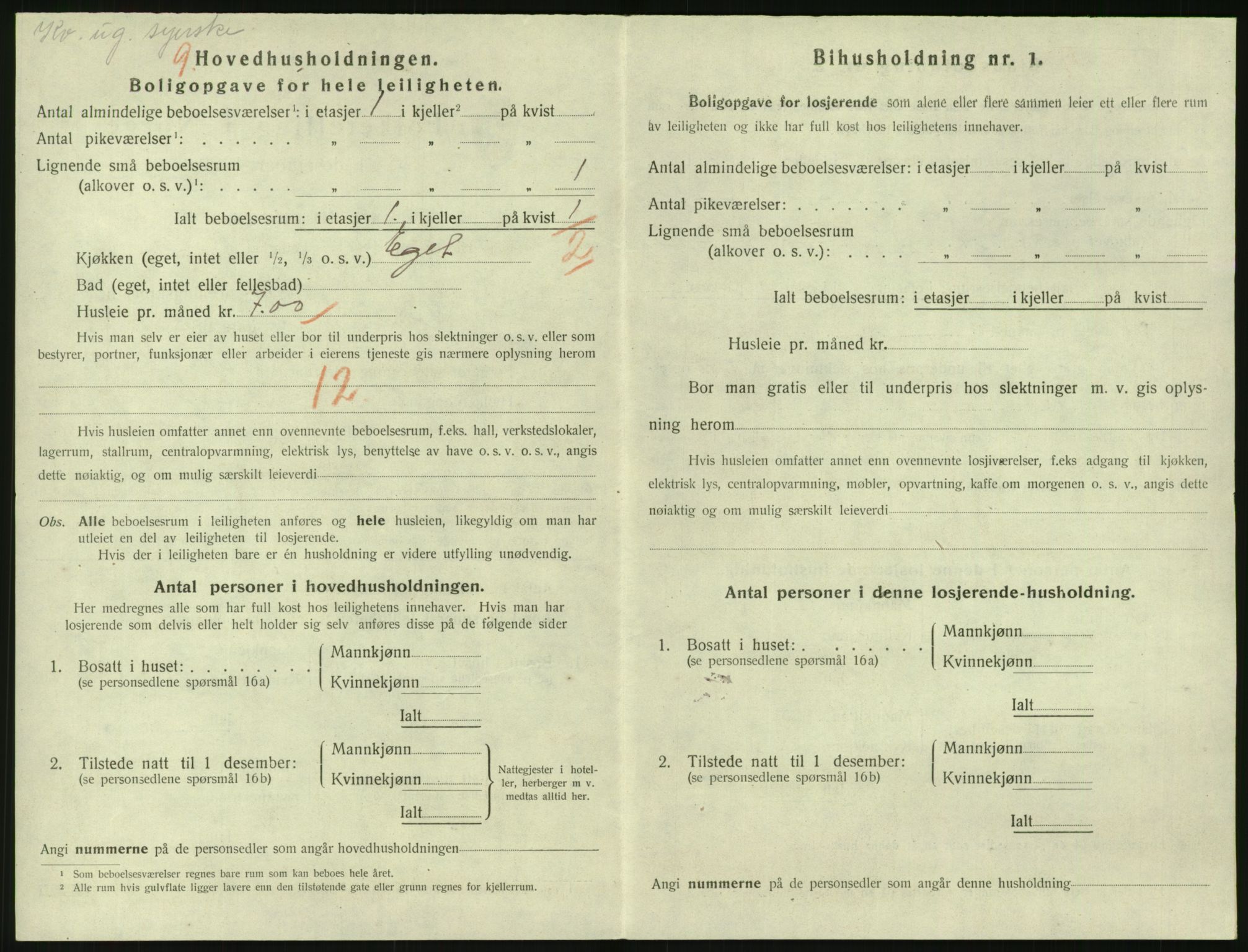 SAK, 1920 census for Risør, 1920, p. 2886