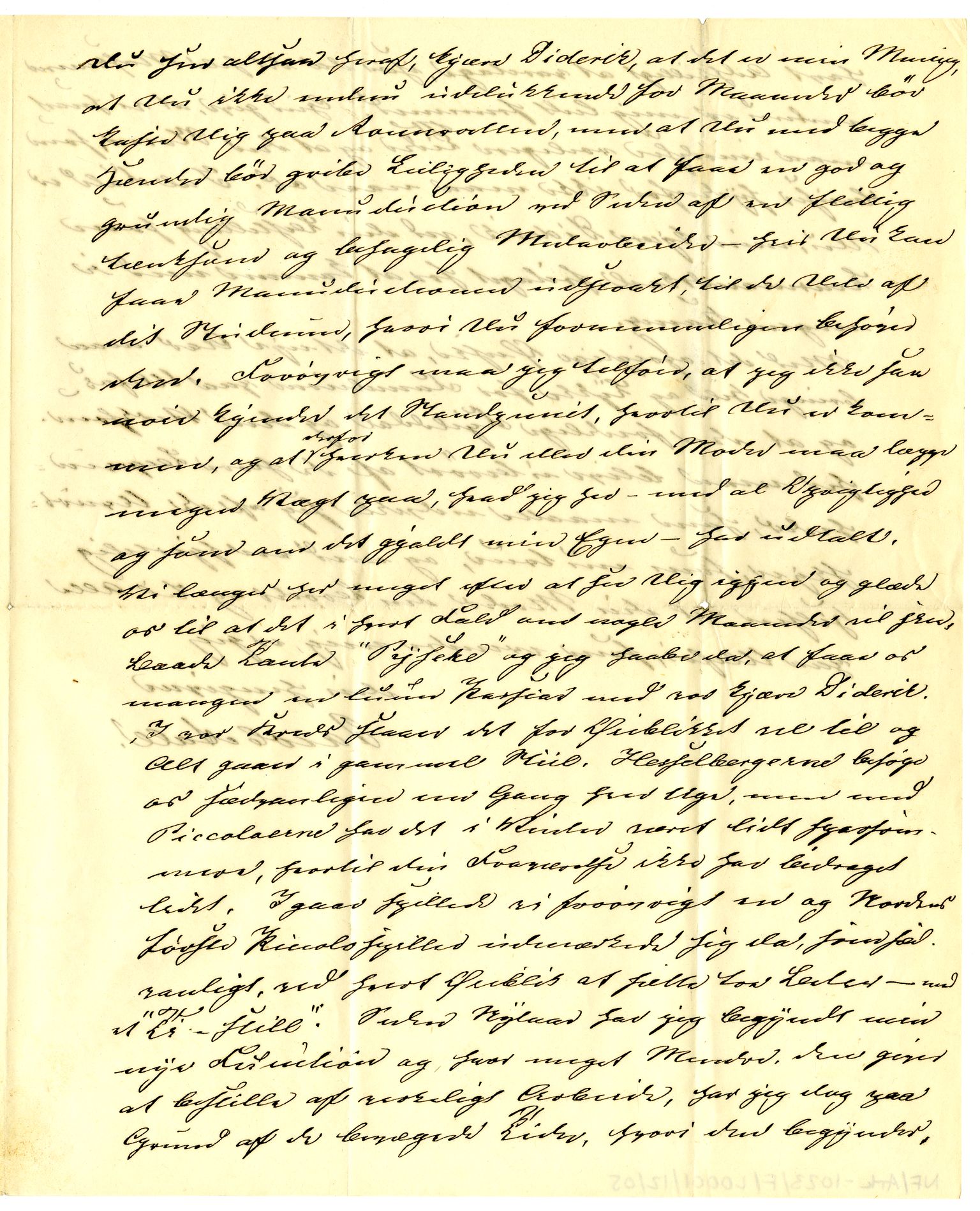 Diderik Maria Aalls brevsamling, NF/Ark-1023/F/L0001: D.M. Aalls brevsamling. A - B, 1738-1889, p. 86