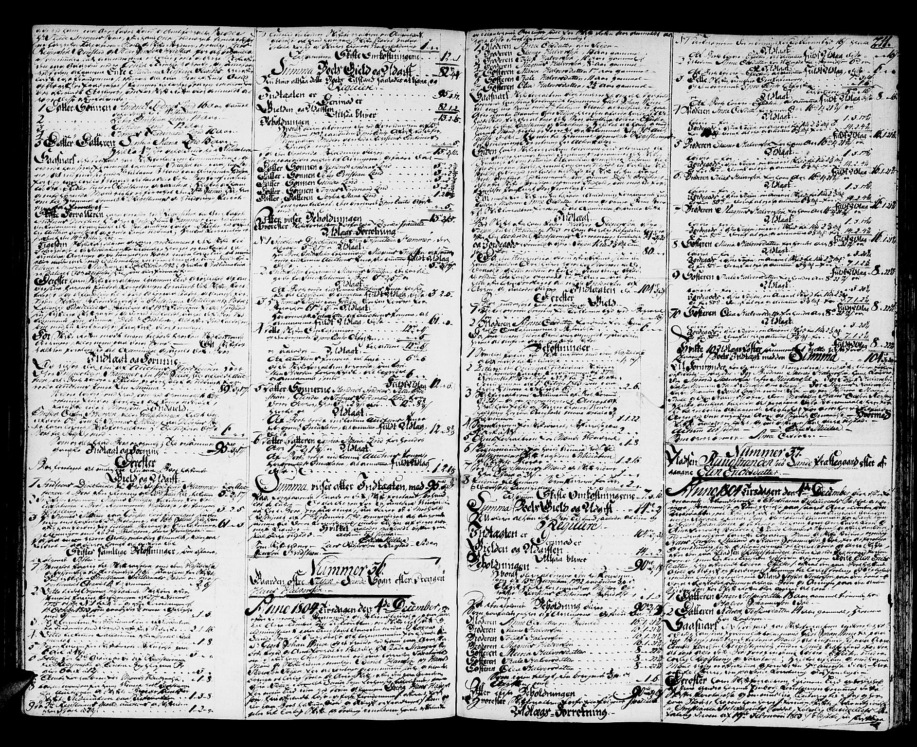 Nordre Jarlsberg sorenskriveri, AV/SAKO-A-80/H/Hc/L0013: Skifteprotokoll, 1793-1819, p. 210b-211a