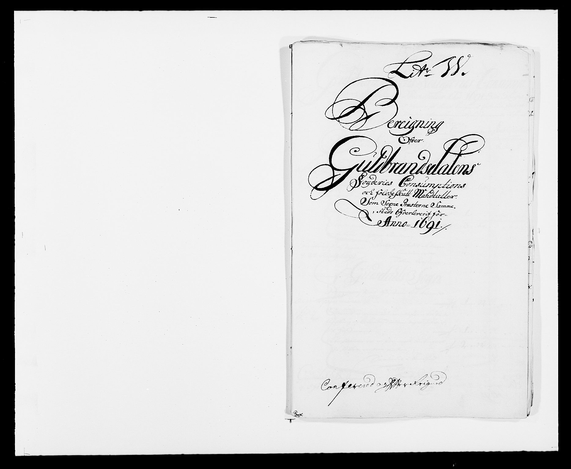 Rentekammeret inntil 1814, Reviderte regnskaper, Fogderegnskap, RA/EA-4092/R17/L1165: Fogderegnskap Gudbrandsdal, 1690-1692, p. 333