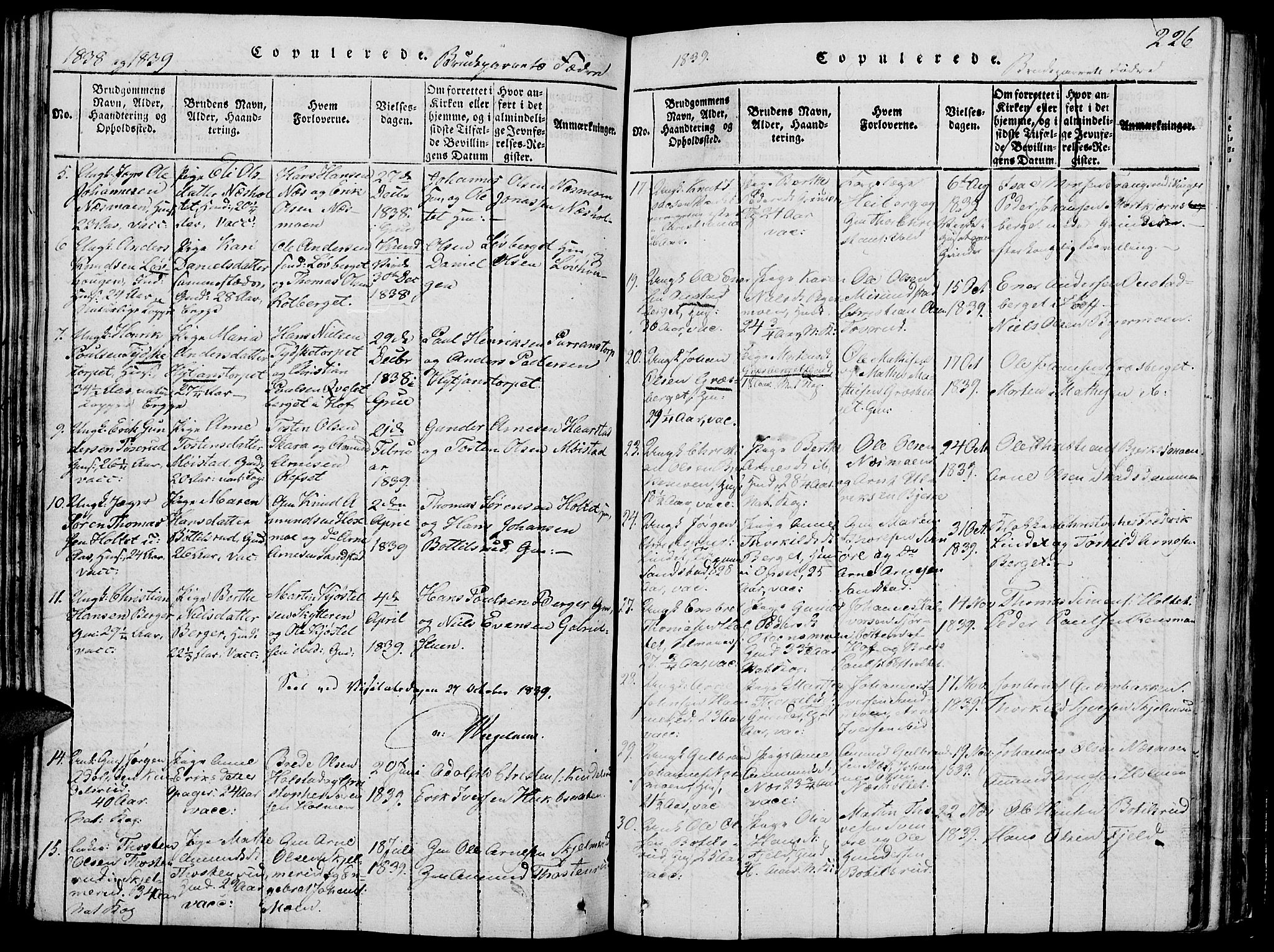 Grue prestekontor, AV/SAH-PREST-036/H/Ha/Hab/L0002: Parish register (copy) no. 2, 1815-1841, p. 226