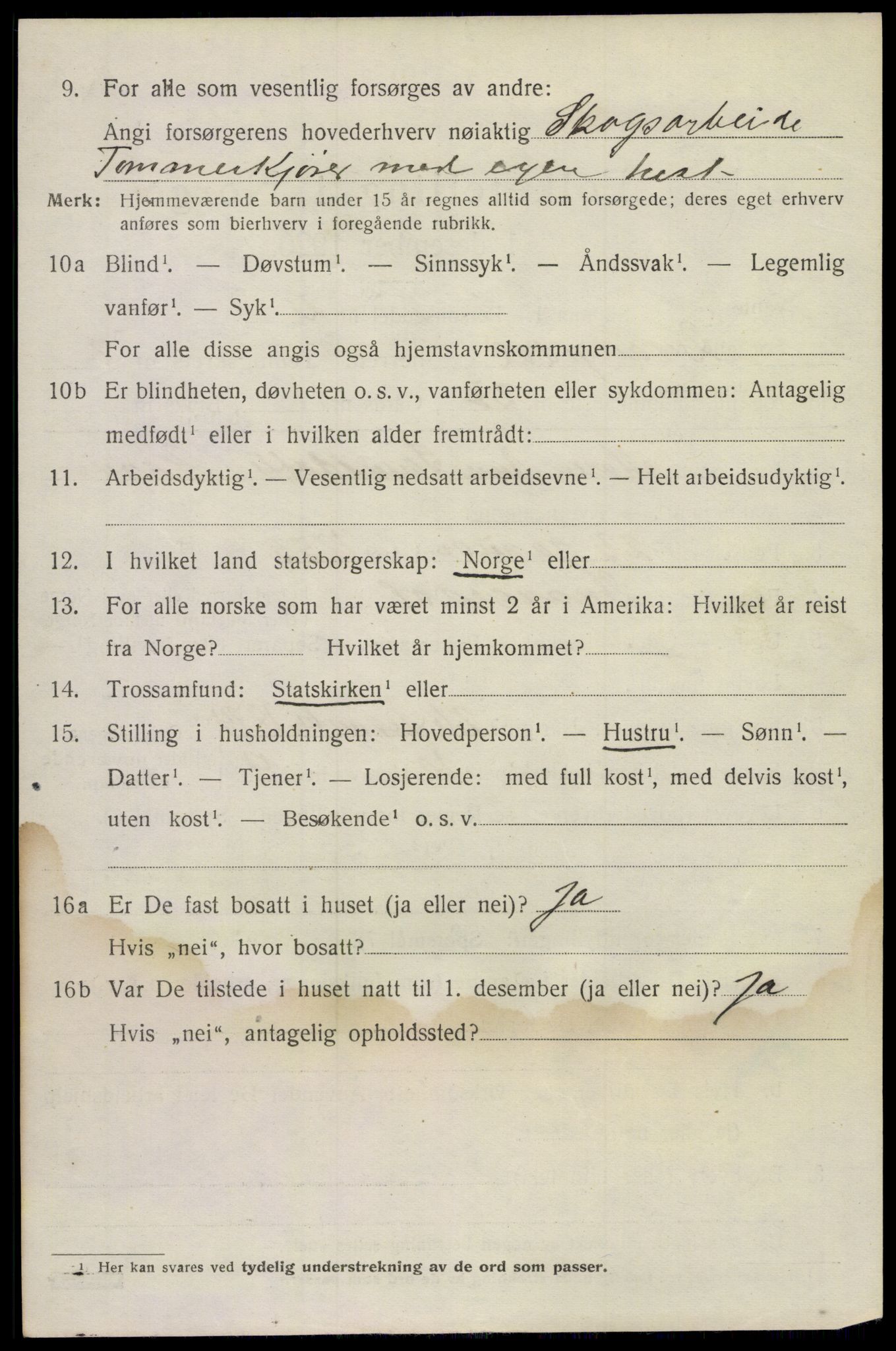 SAKO, 1920 census for Drangedal, 1920, p. 2568