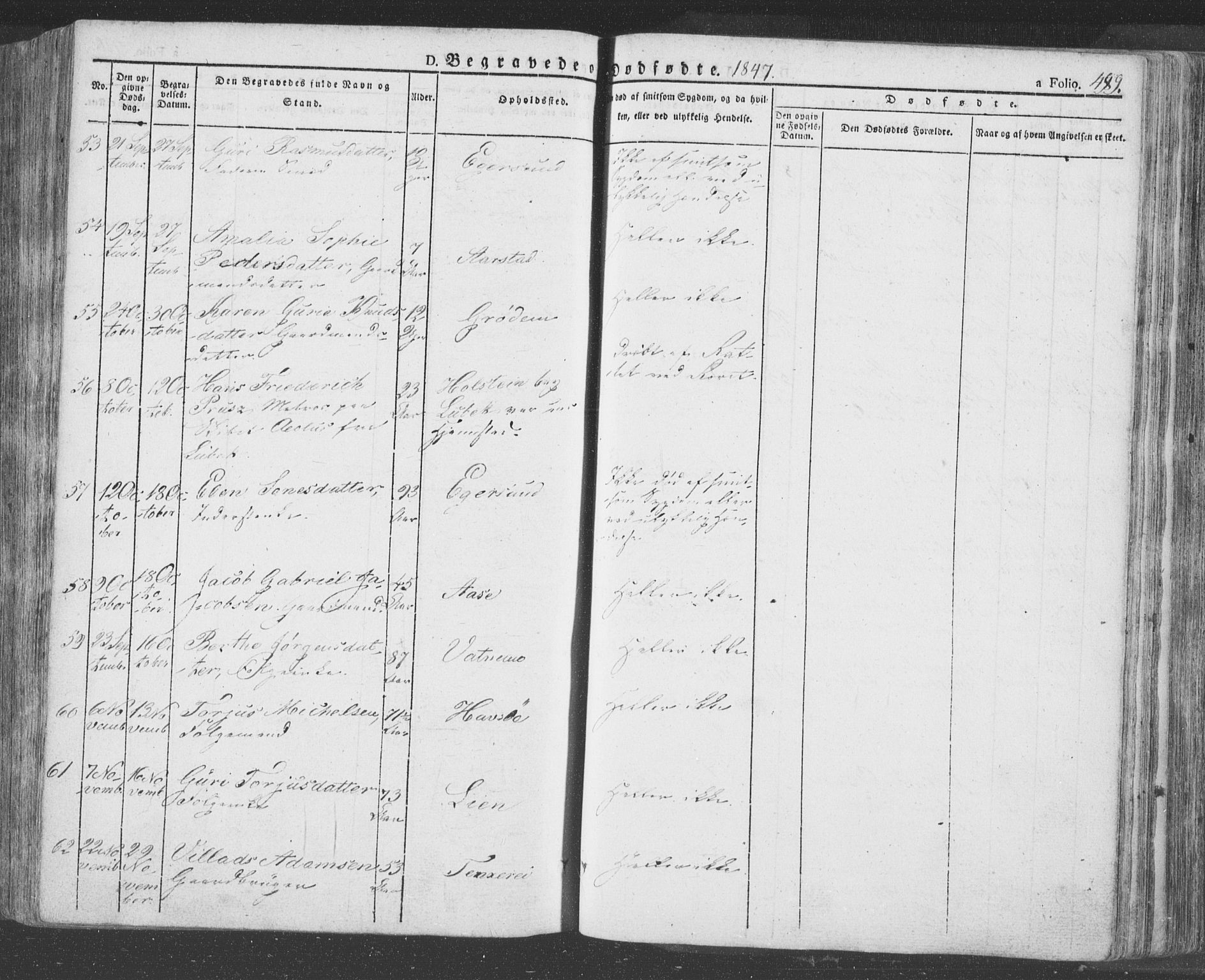 Eigersund sokneprestkontor, AV/SAST-A-101807/S08/L0009: Parish register (official) no. A 9, 1827-1850, p. 489