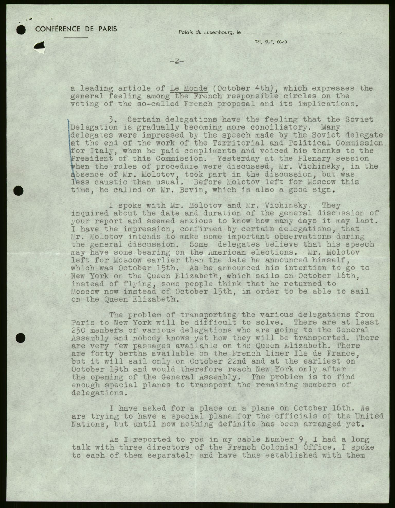 Lie, Trygve, AV/RA-PA-1407/D/L0019: Generalsekretærens papirer., 1946-1953, p. 13
