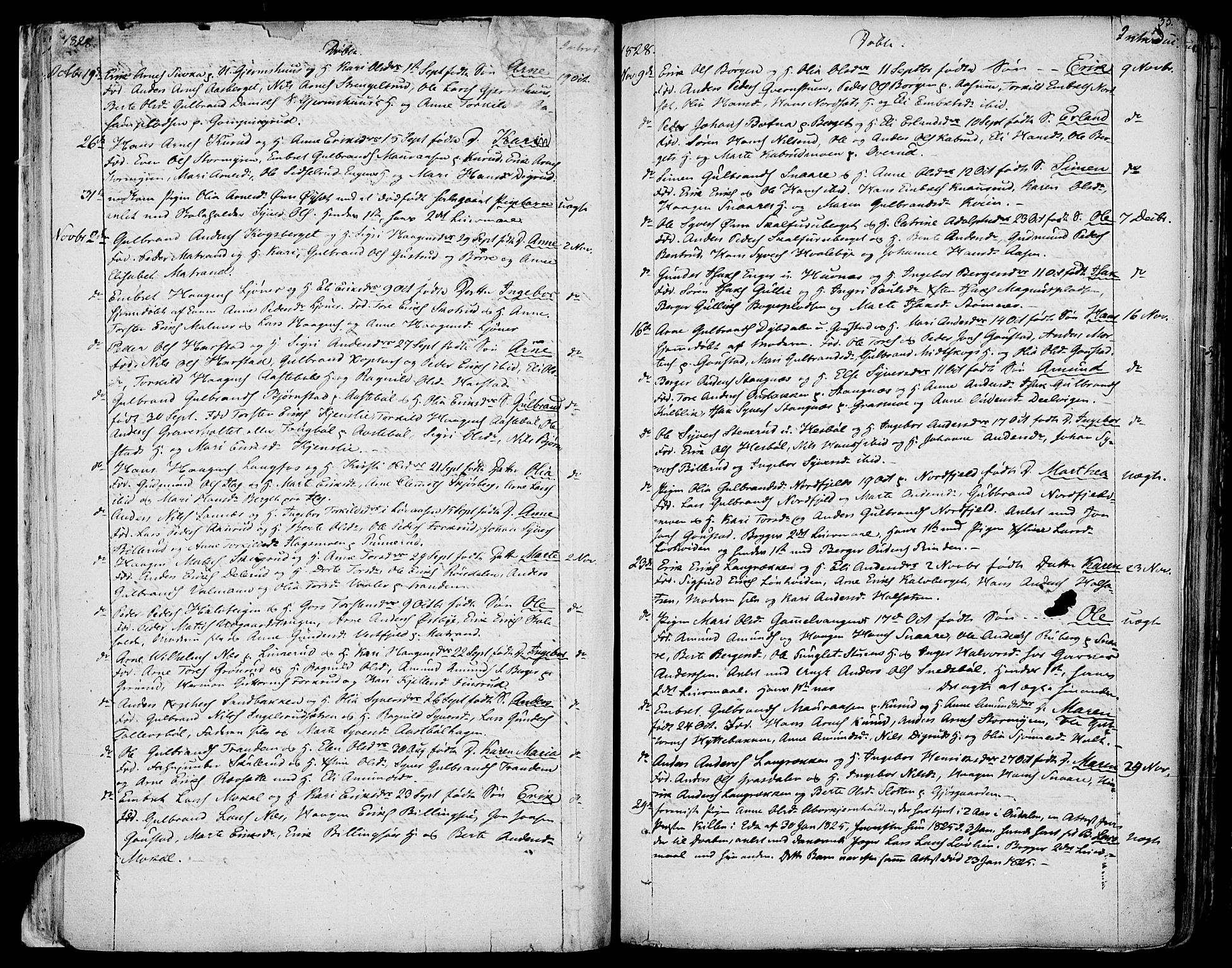 Vinger prestekontor, AV/SAH-PREST-024/H/Ha/Haa/L0007: Parish register (official) no. 7, 1826-1839, p. 33