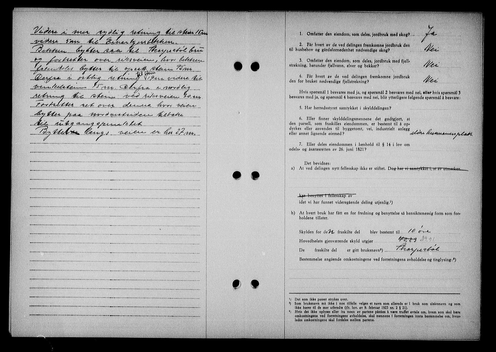 Nedenes sorenskriveri, AV/SAK-1221-0006/G/Gb/Gba/L0049: Mortgage book no. A-III, 1941-1942, Diary no: : 747/1942