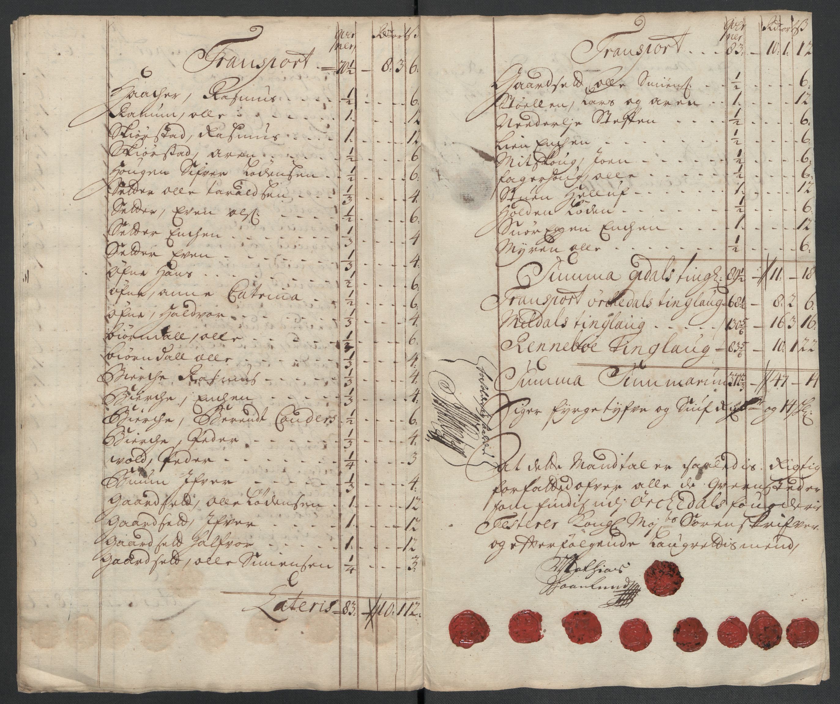 Rentekammeret inntil 1814, Reviderte regnskaper, Fogderegnskap, RA/EA-4092/R60/L3961: Fogderegnskap Orkdal og Gauldal, 1711, p. 140