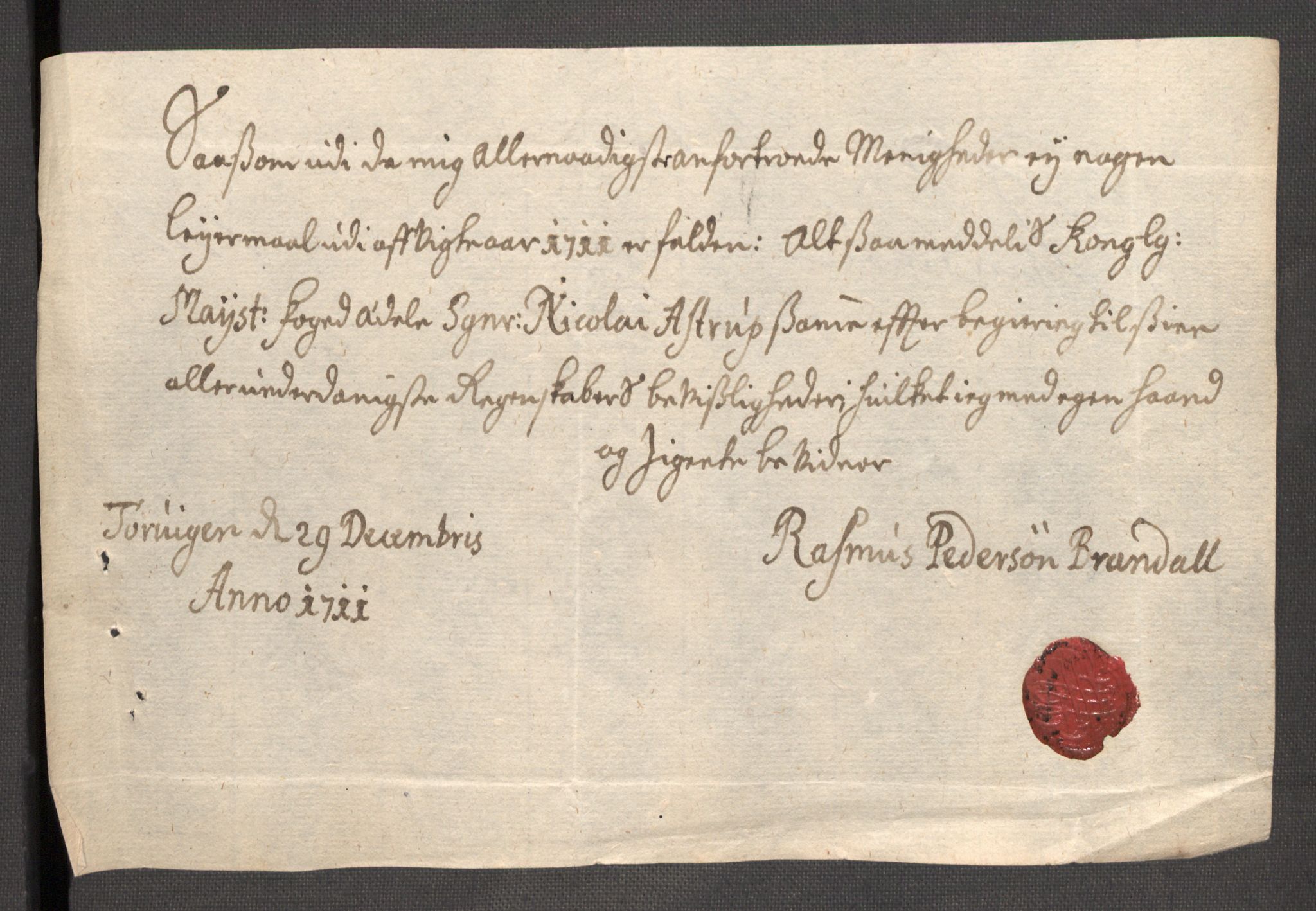 Rentekammeret inntil 1814, Reviderte regnskaper, Fogderegnskap, AV/RA-EA-4092/R54/L3564: Fogderegnskap Sunnmøre, 1711, p. 115