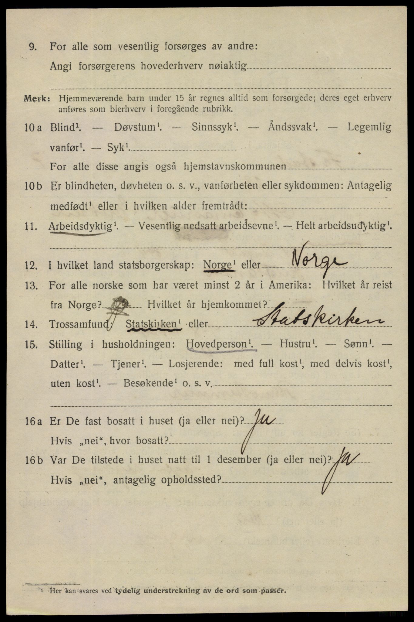 SAO, 1920 census for Fredrikstad, 1920, p. 39222