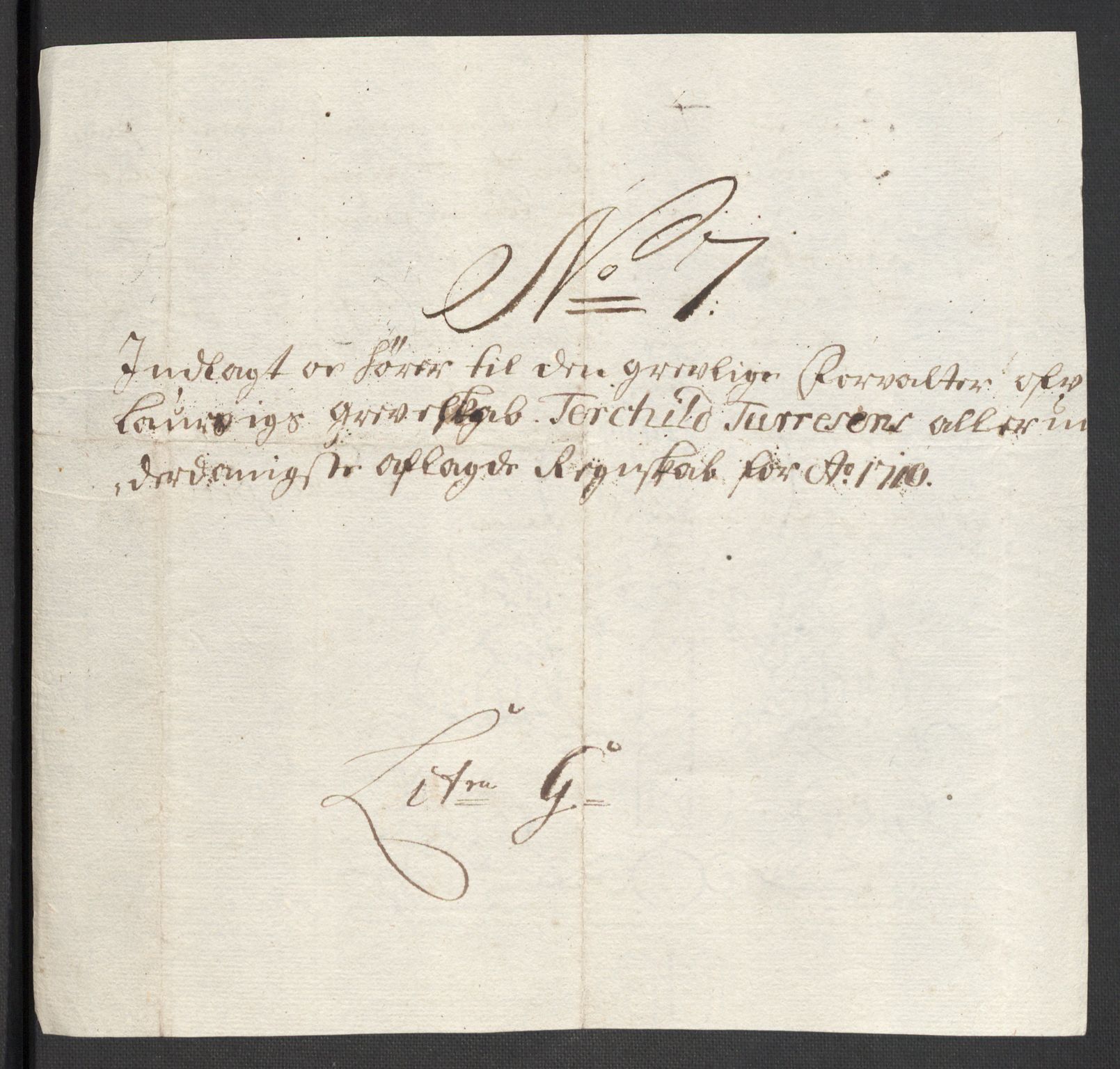 Rentekammeret inntil 1814, Reviderte regnskaper, Fogderegnskap, AV/RA-EA-4092/R33/L1981: Fogderegnskap Larvik grevskap, 1709-1710, p. 397