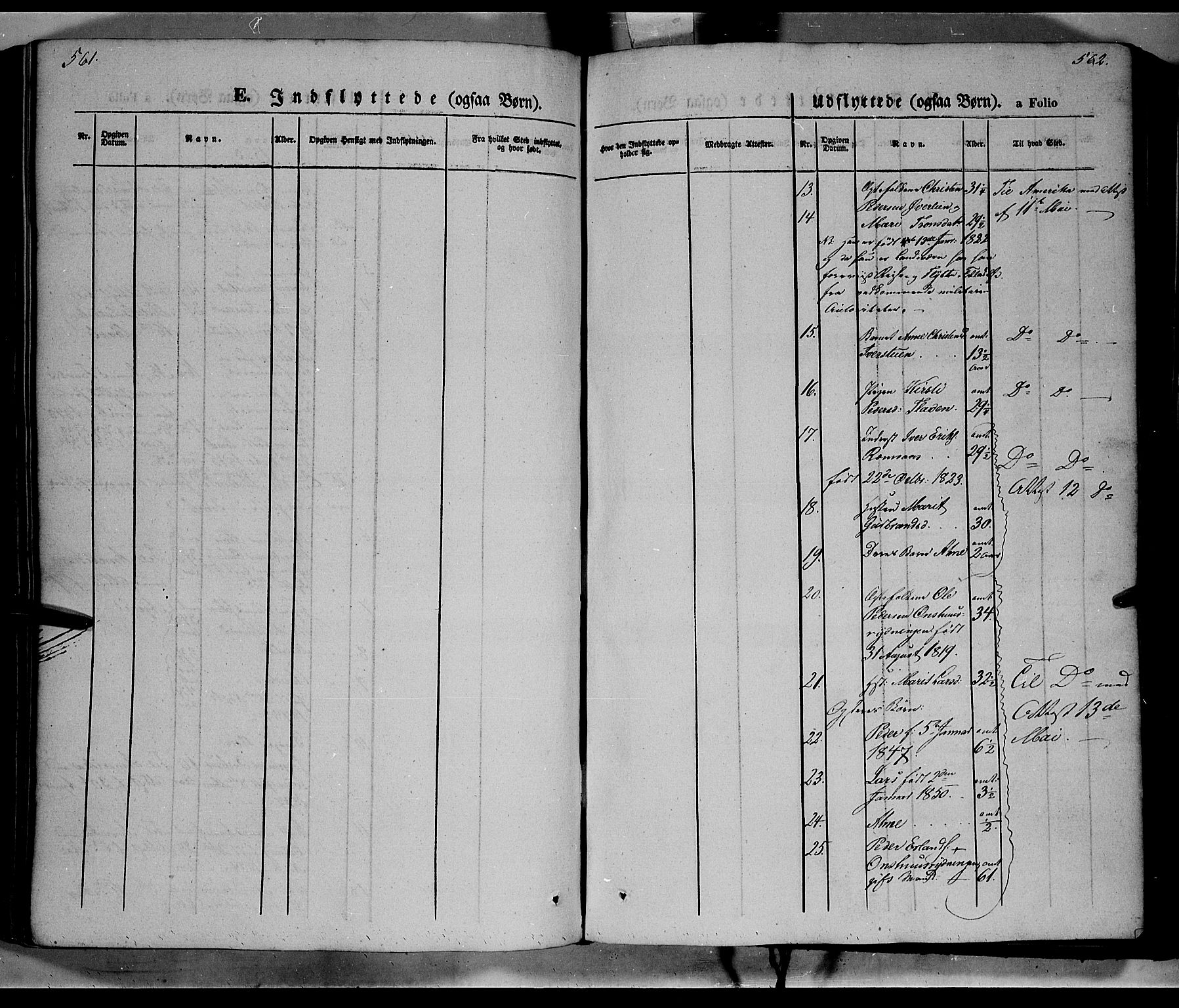 Ringebu prestekontor, AV/SAH-PREST-082/H/Ha/Haa/L0006: Parish register (official) no. 6, 1848-1859, p. 561-562