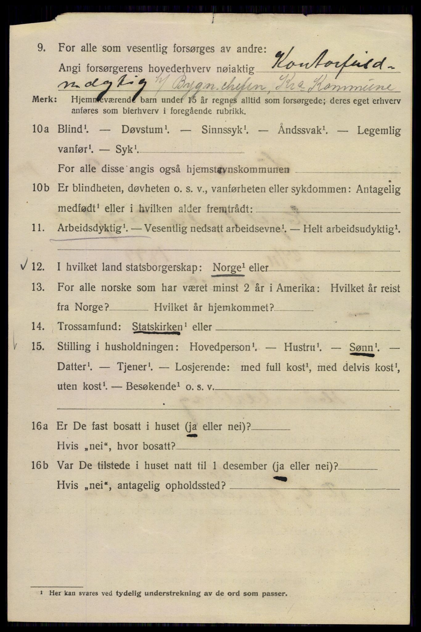 SAO, 1920 census for Kristiania, 1920, p. 553698