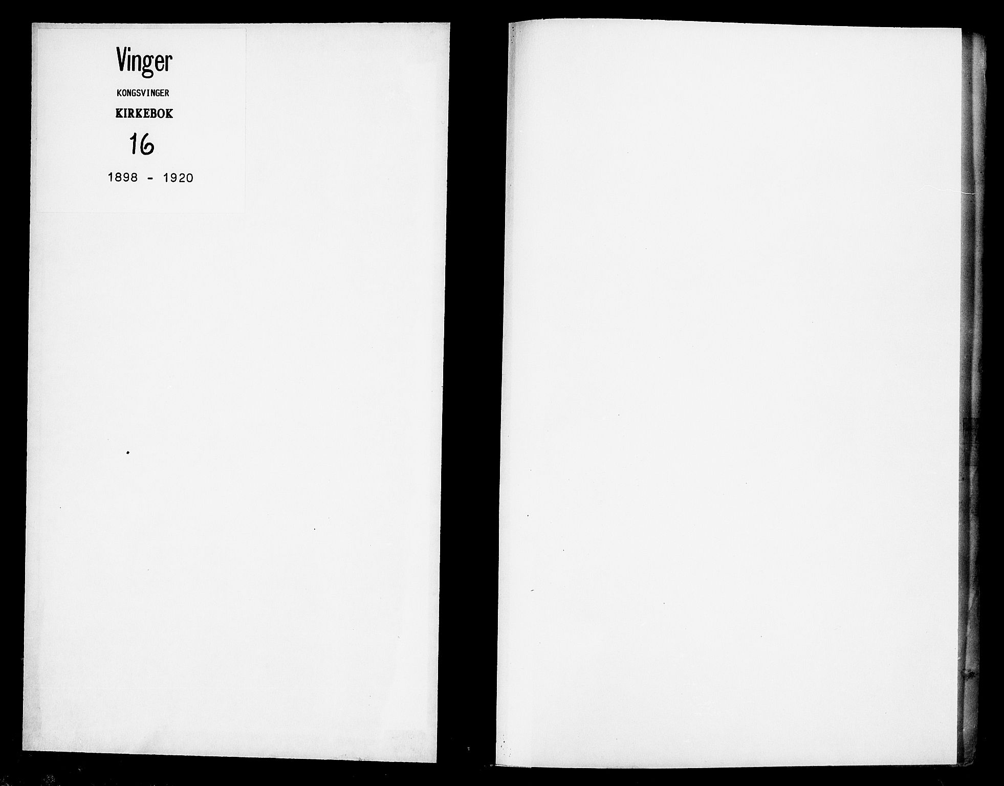 Vinger prestekontor, SAH/PREST-024/H/Ha/Haa/L0016: Parish register (official) no. 16, 1898-1920