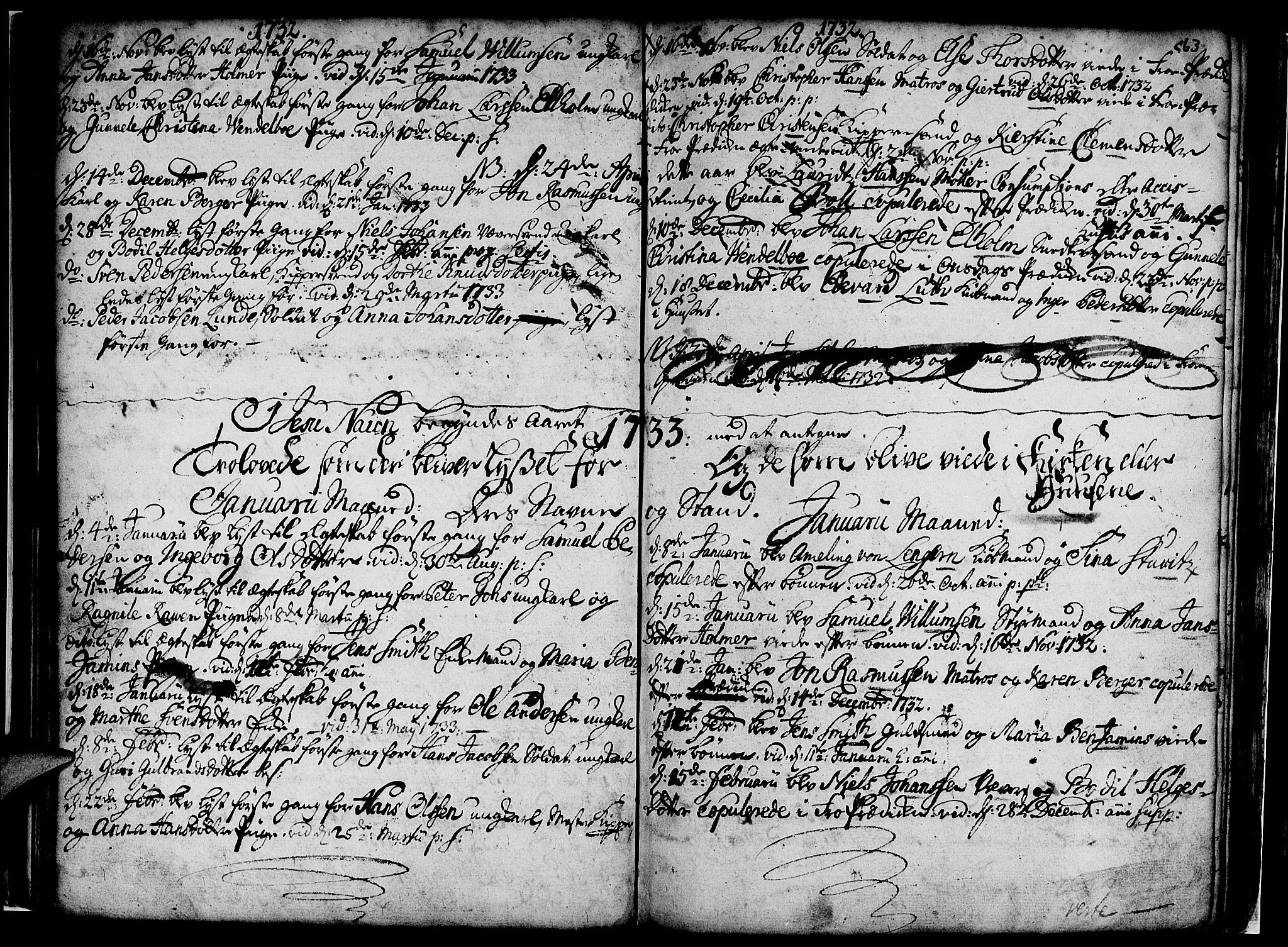Nykirken Sokneprestembete, SAB/A-77101/H/Haa/L0007: Parish register (official) no. A 7, 1719-1781, p. 63
