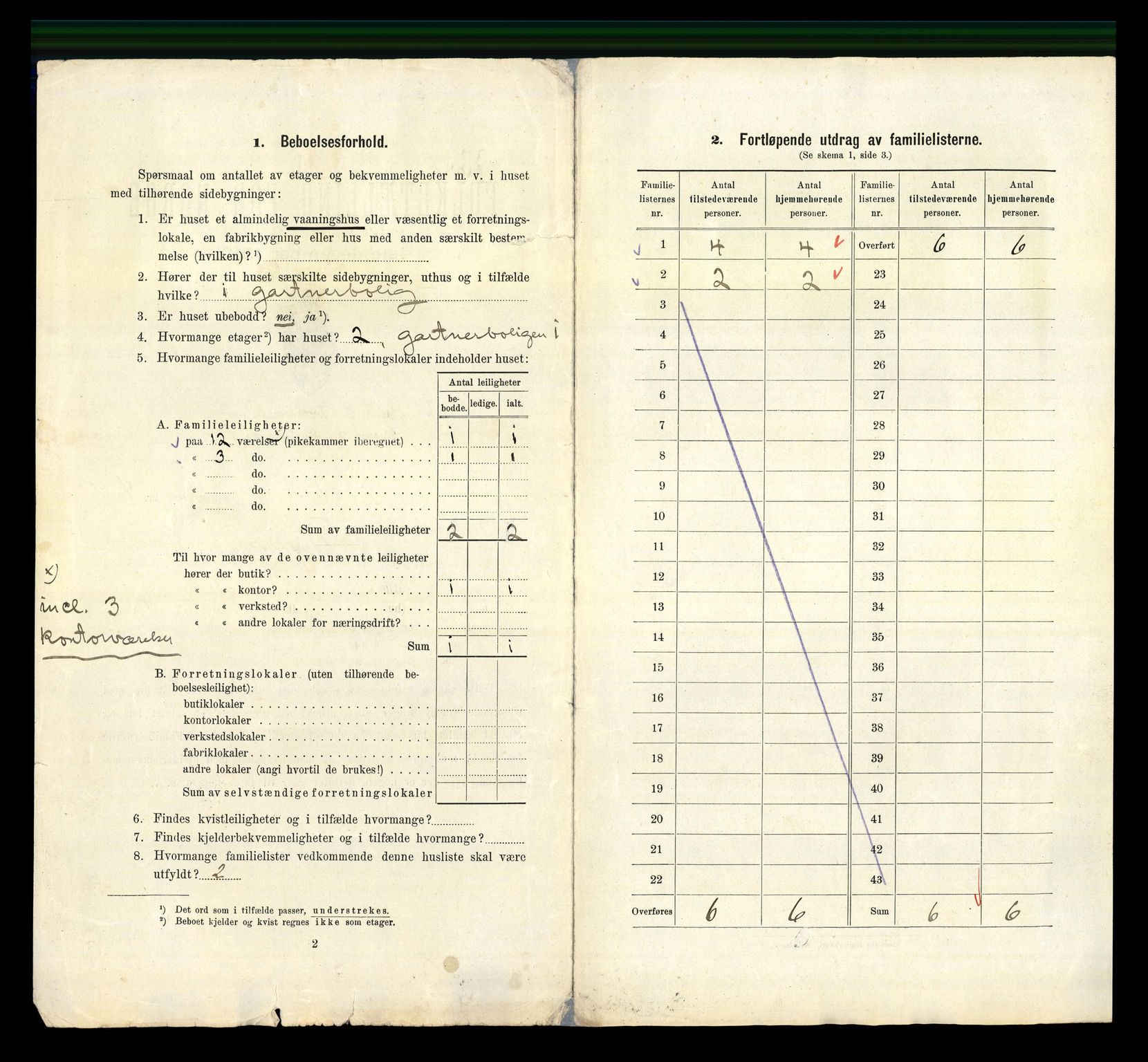 RA, 1910 census for Moss, 1910, p. 2254