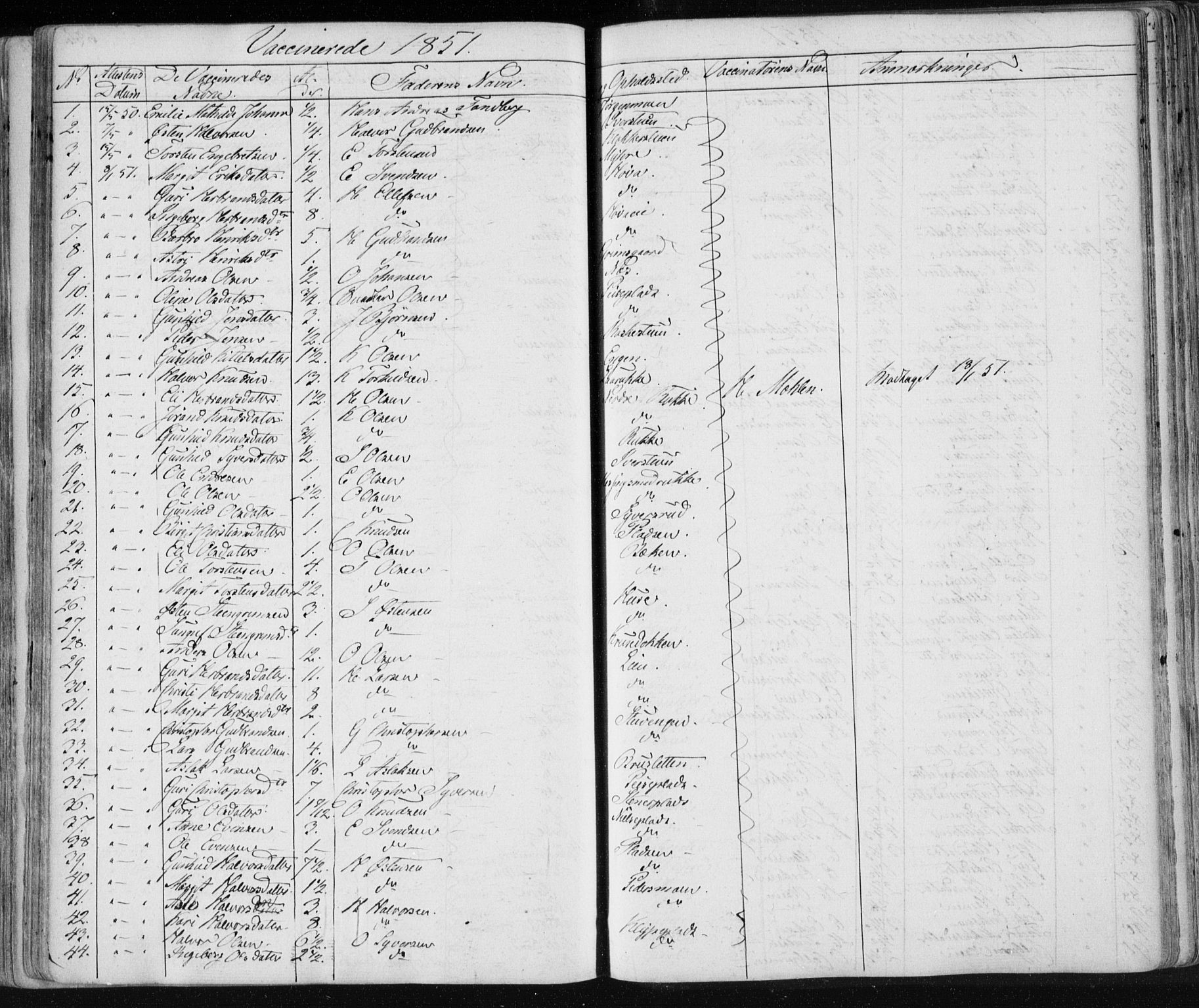 Nes kirkebøker, SAKO/A-236/F/Fa/L0009: Parish register (official) no. 9, 1834-1863