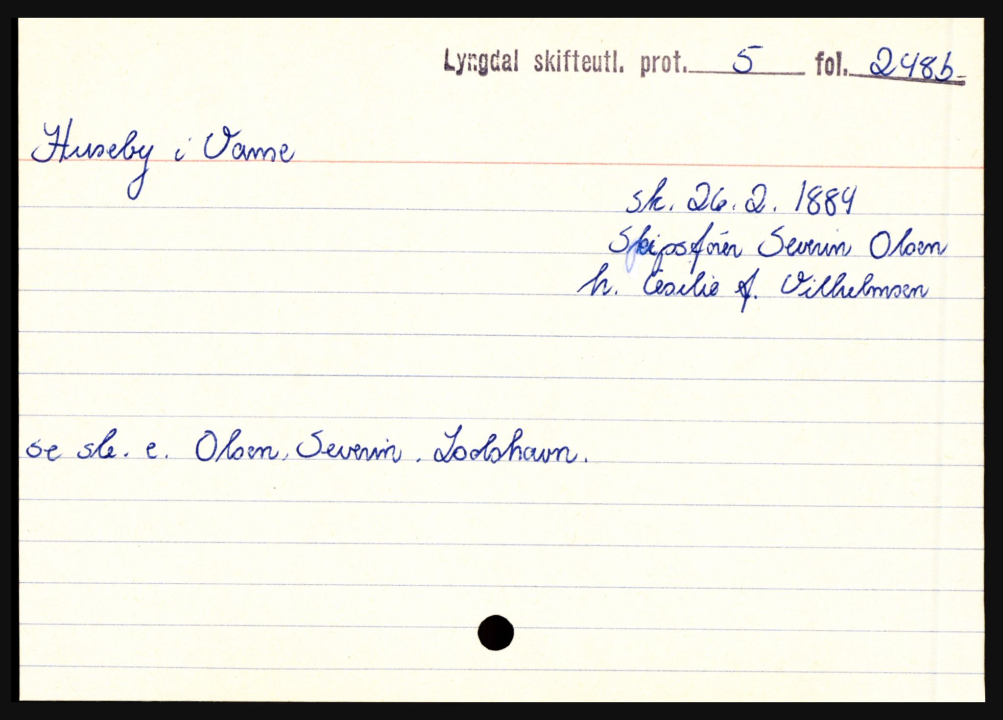 Lyngdal sorenskriveri, AV/SAK-1221-0004/H, p. 5209