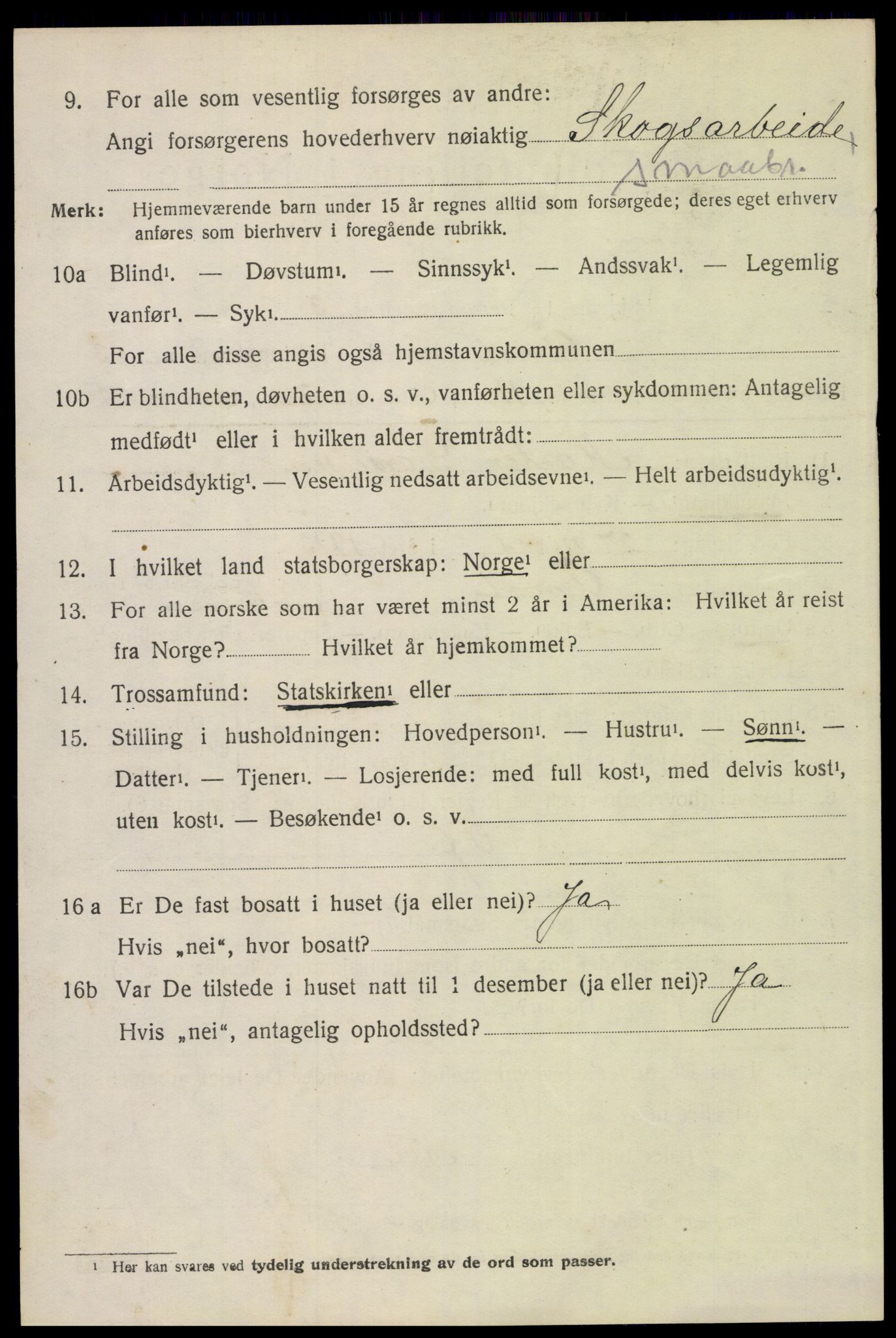 SAH, 1920 census for Åmot, 1920, p. 10872