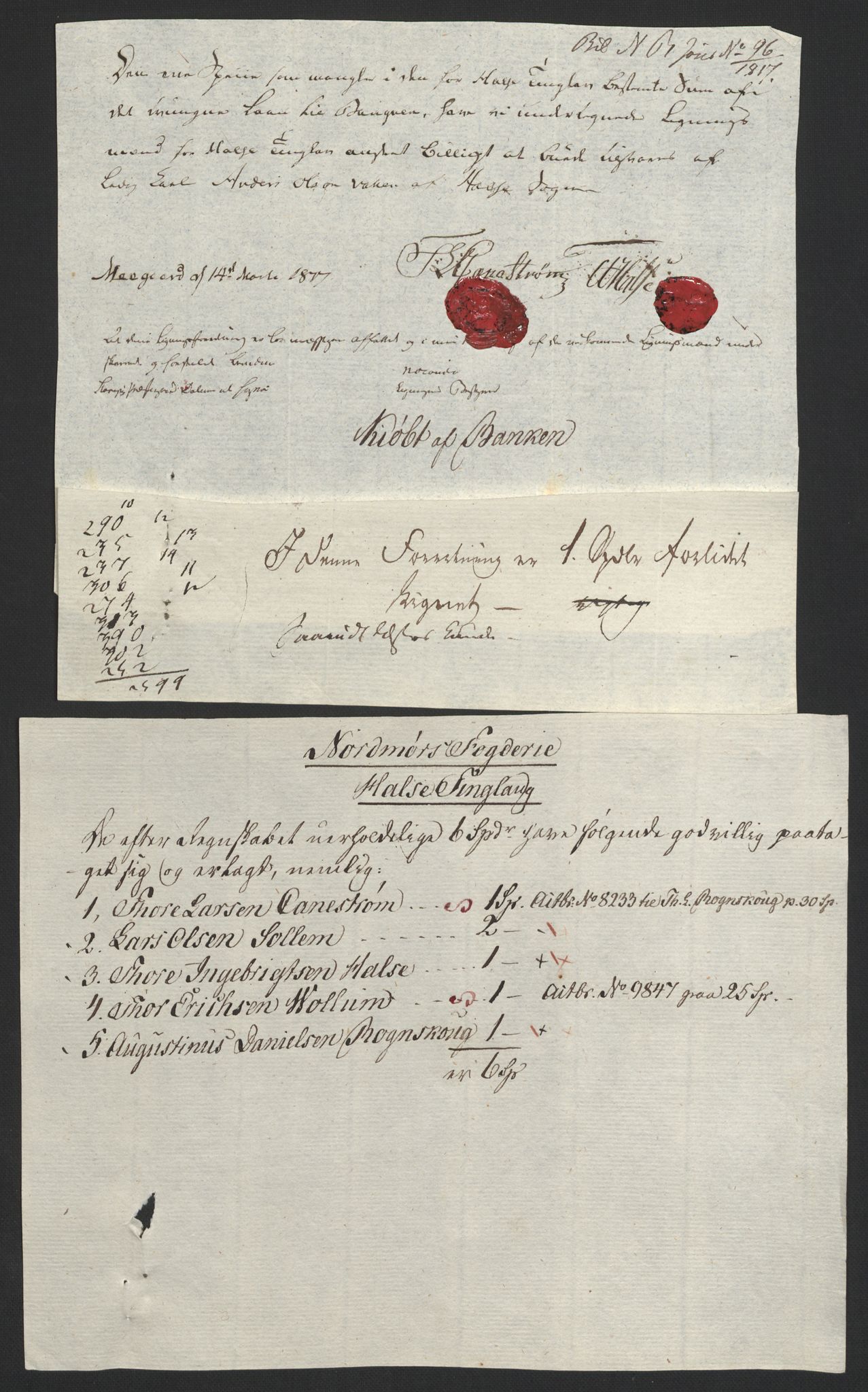 Sølvskatten 1816, NOBA/SOLVSKATTEN/A/L0048: Bind 49: Nordmøre fogderi, 1816-1819, p. 47