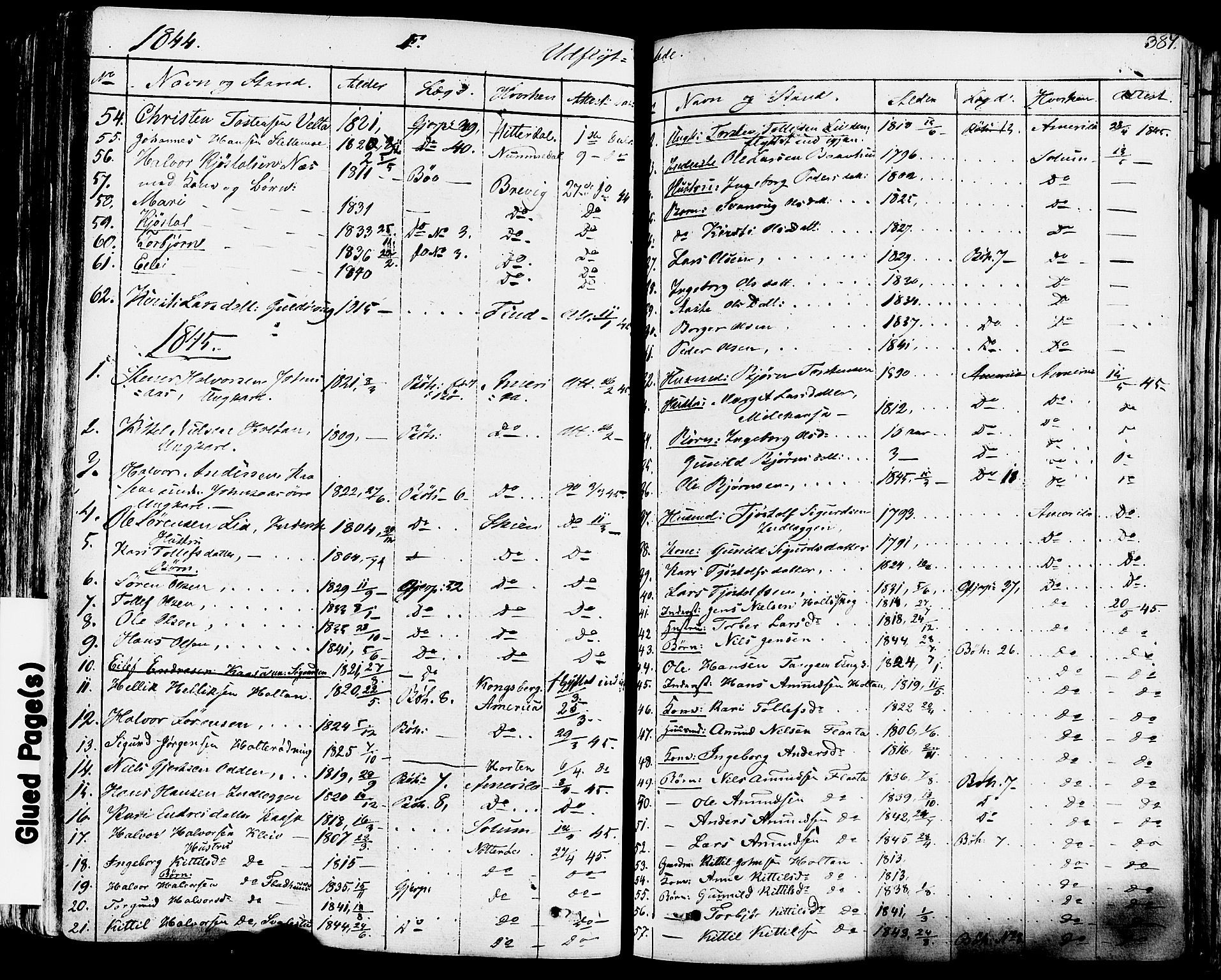Sauherad kirkebøker, SAKO/A-298/F/Fa/L0006: Parish register (official) no. I 6, 1827-1850, p. 387