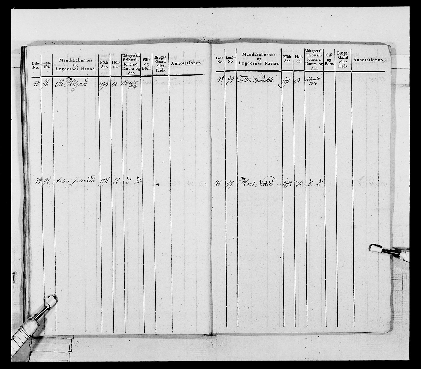 Generalitets- og kommissariatskollegiet, Det kongelige norske kommissariatskollegium, AV/RA-EA-5420/E/Eh/L0118: Telemarkske nasjonale infanteriregiment, 1814, p. 443