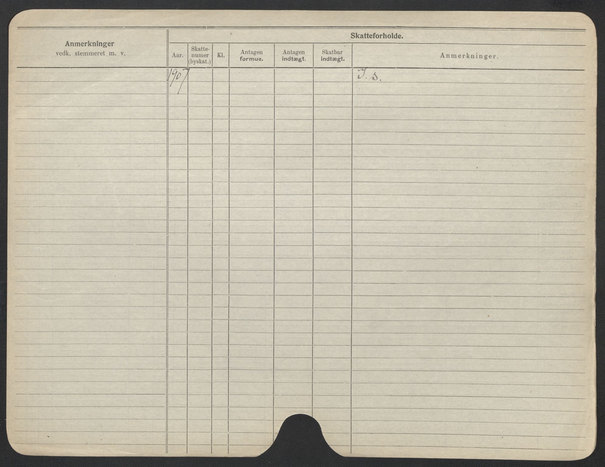 Oslo folkeregister, Registerkort, AV/SAO-A-11715/F/Fa/Fac/L0025: Kvinner, 1906-1914, p. 1204b