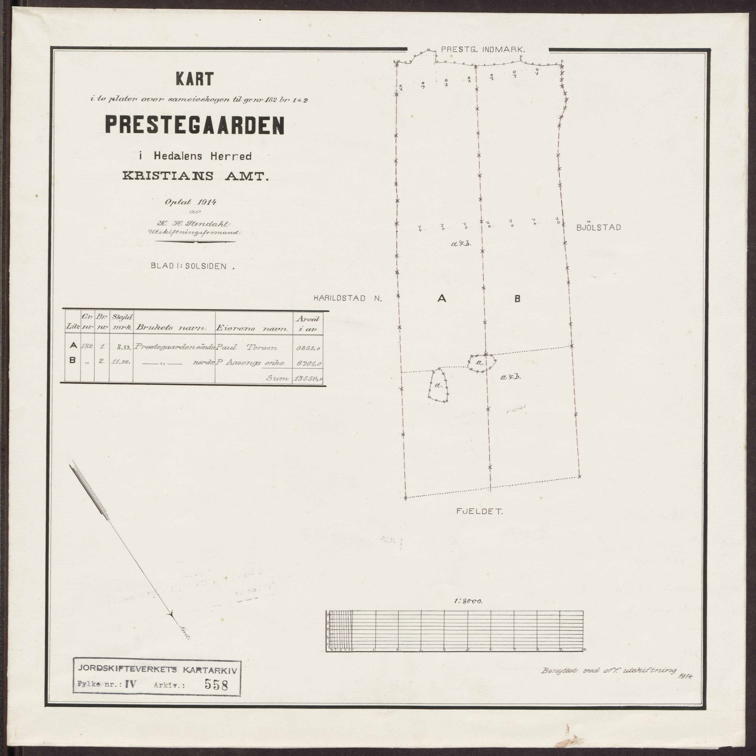 Jordskifteverkets kartarkiv, RA/S-3929/T, 1859-1988, p. 687