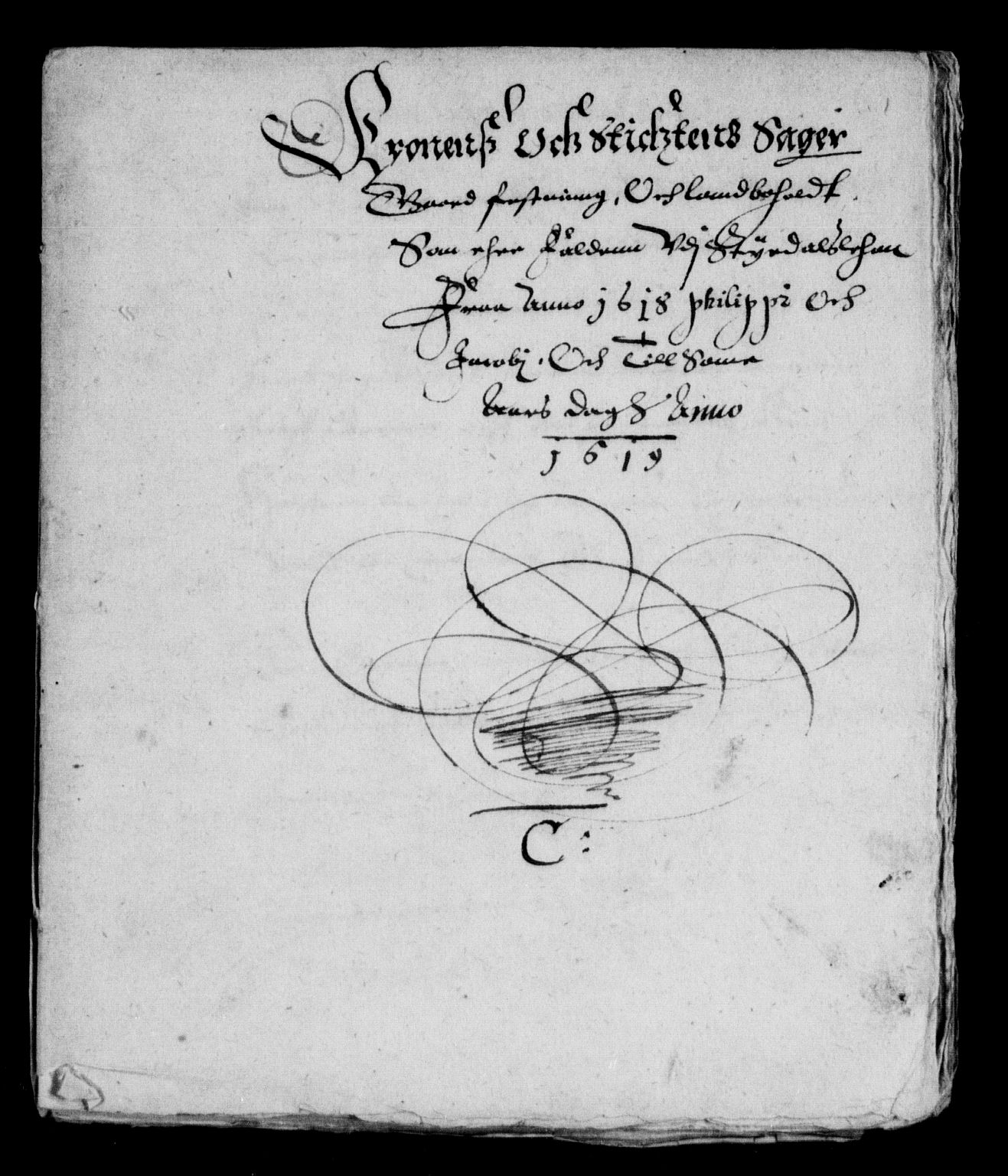 Rentekammeret inntil 1814, Reviderte regnskaper, Lensregnskaper, AV/RA-EA-5023/R/Rb/Rbw/L0016: Trondheim len, 1617-1619