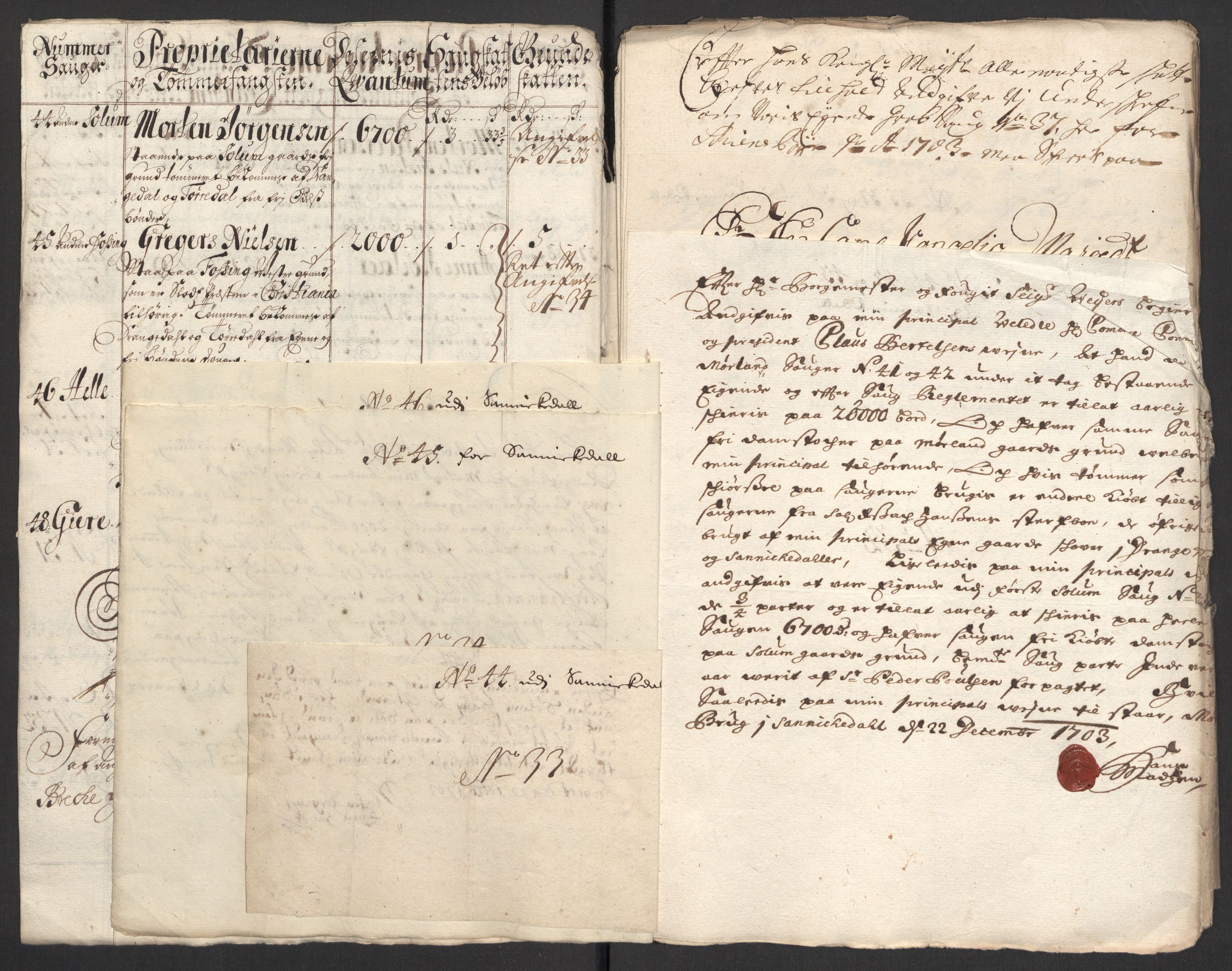 Rentekammeret inntil 1814, Reviderte regnskaper, Fogderegnskap, RA/EA-4092/R36/L2109: Fogderegnskap Øvre og Nedre Telemark og Bamble, 1703, p. 204