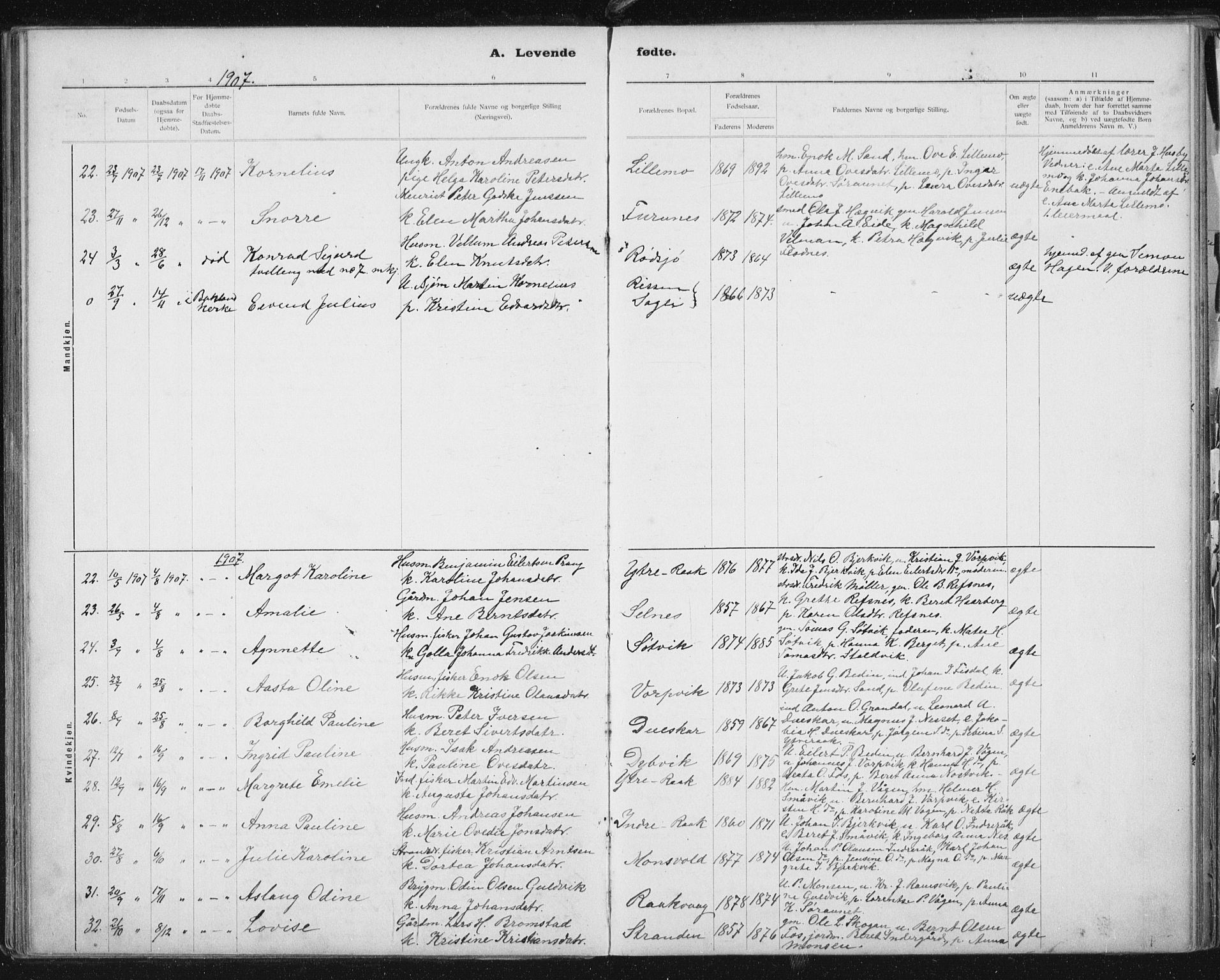 Ministerialprotokoller, klokkerbøker og fødselsregistre - Sør-Trøndelag, AV/SAT-A-1456/653/L0660: Parish register (copy) no. 653C04, 1894-1919