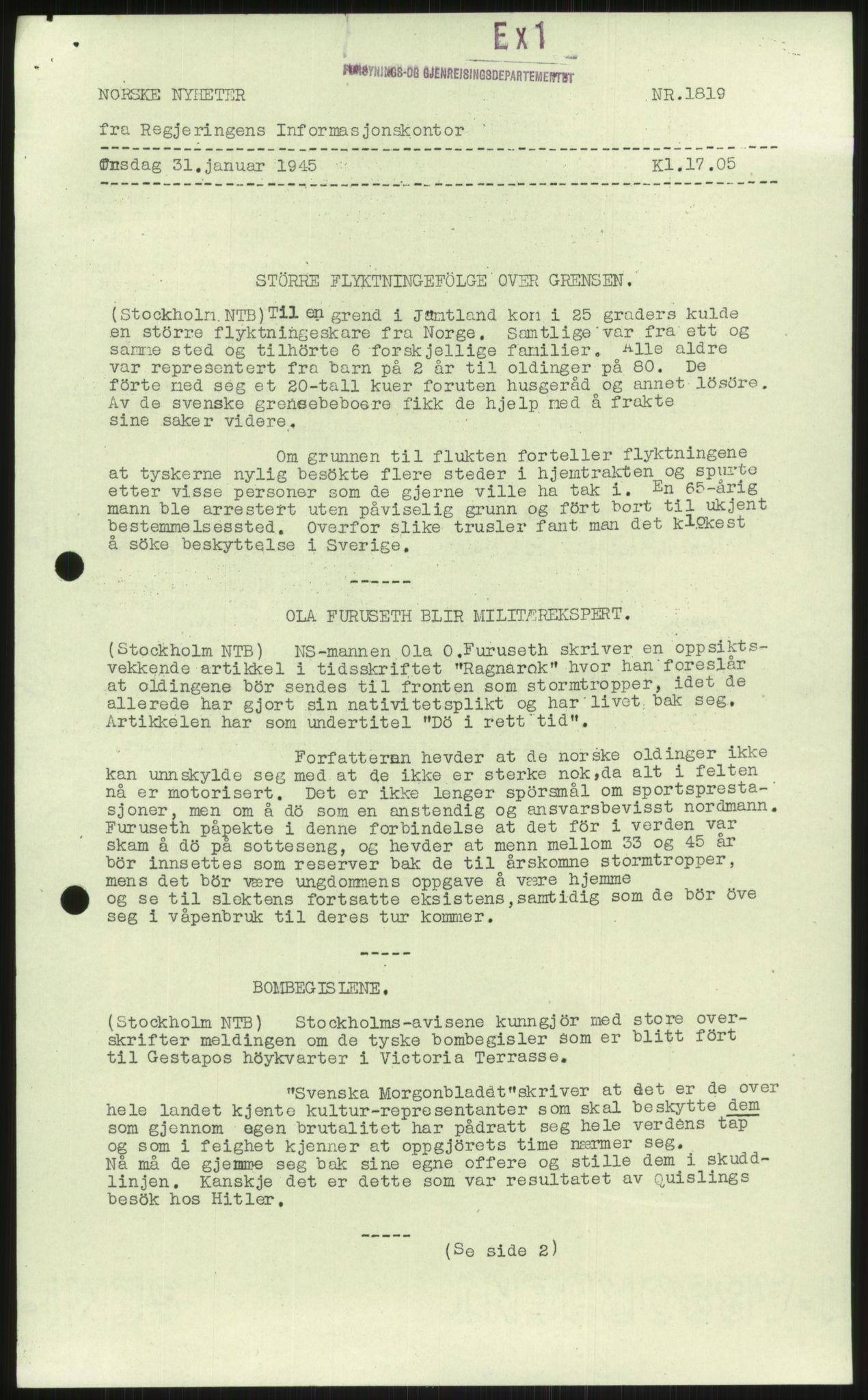 Kommunaldepartementet, Den alminnelige avdeling, RA/S-1437/F/Fe, 1944-1945, p. 449