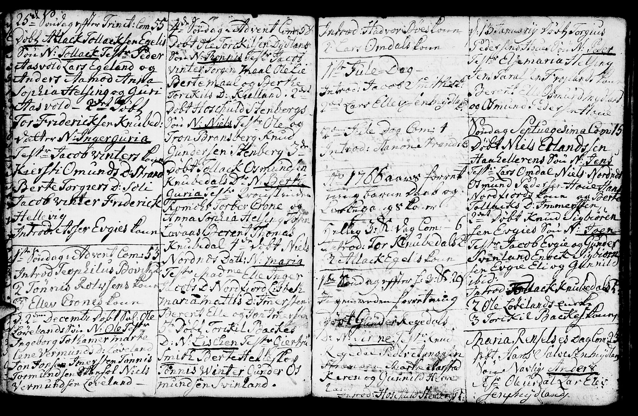 Sokndal sokneprestkontor, SAST/A-101808: Parish register (official) no. A 4, 1762-1811