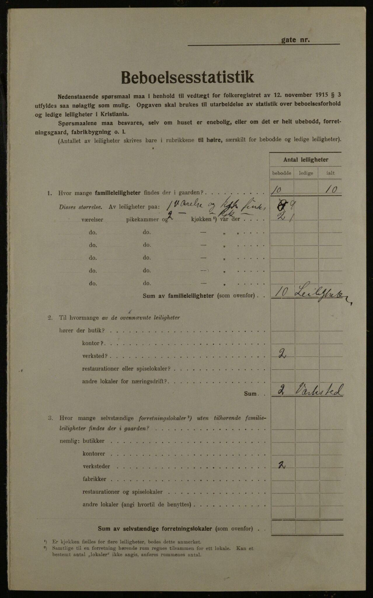 OBA, Municipal Census 1923 for Kristiania, 1923, p. 40135