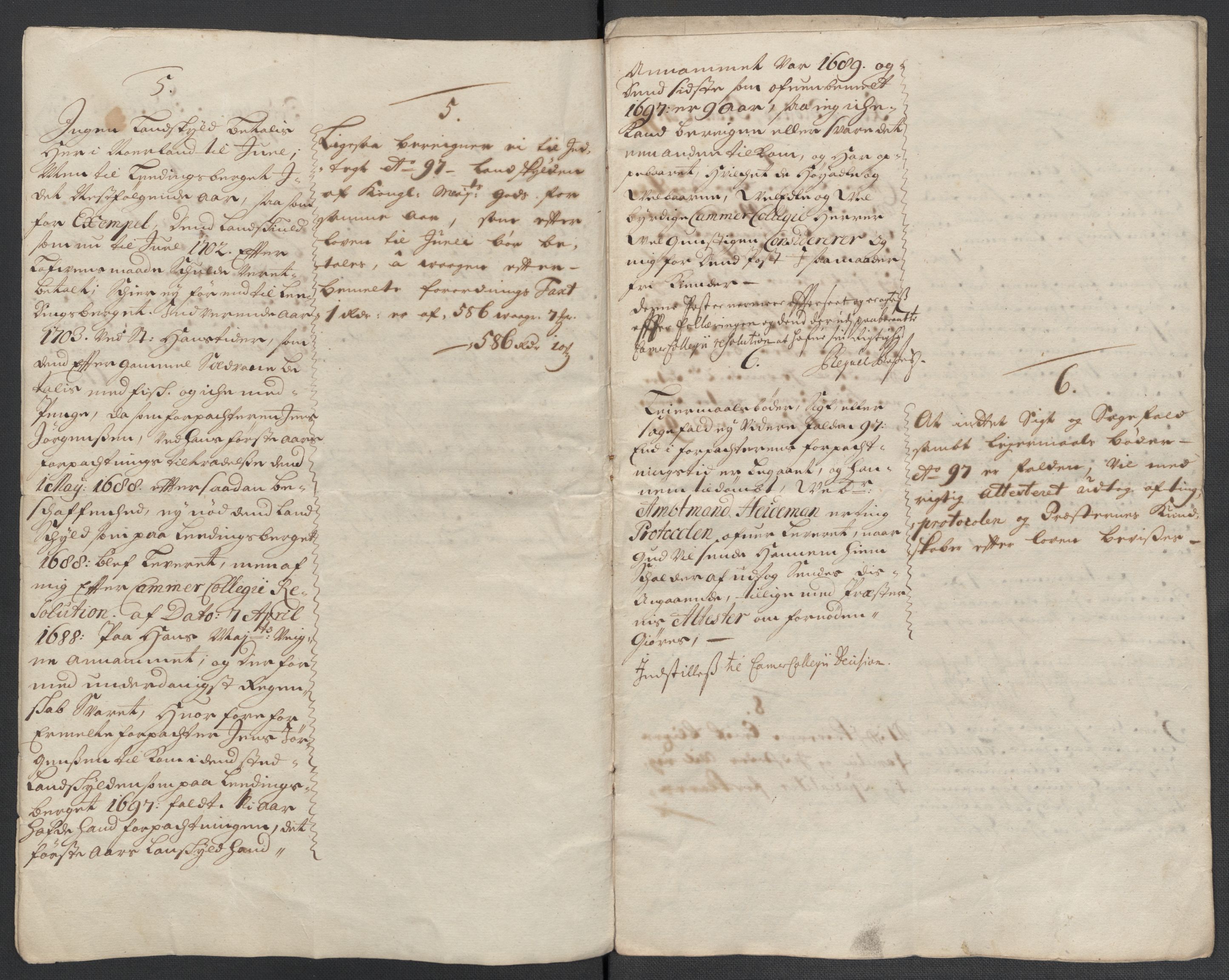 Rentekammeret inntil 1814, Reviderte regnskaper, Fogderegnskap, RA/EA-4092/R66/L4579: Fogderegnskap Salten, 1697-1700, p. 425