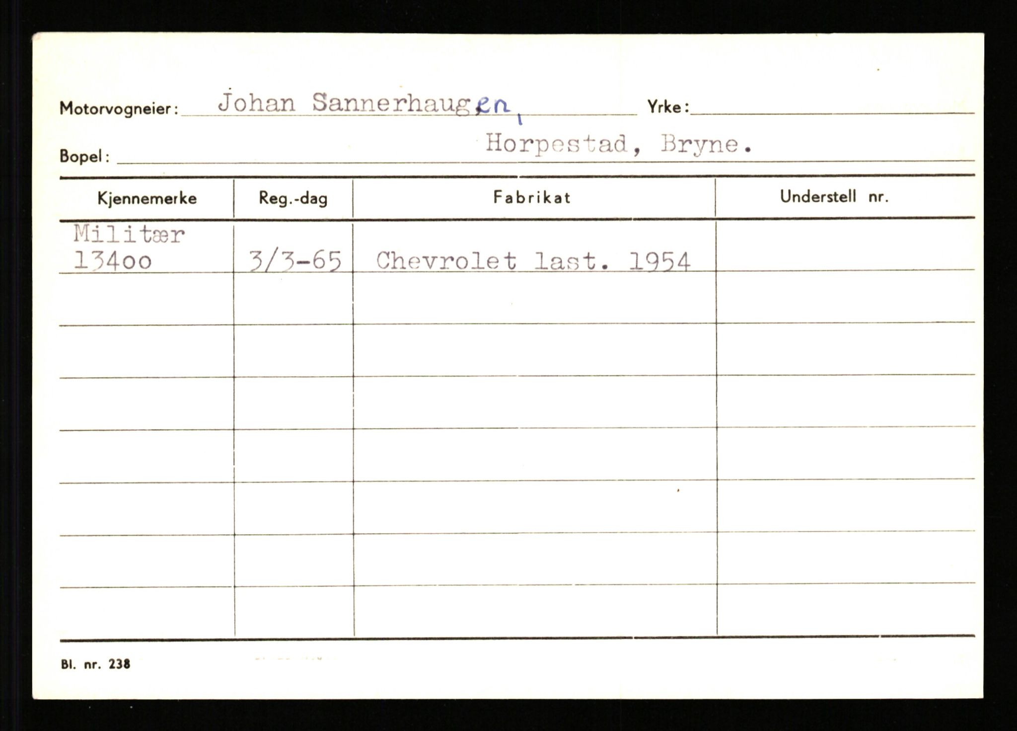 Stavanger trafikkstasjon, AV/SAST-A-101942/0/G/L0003: Registreringsnummer: 10466 - 15496, 1930-1971, p. 2227