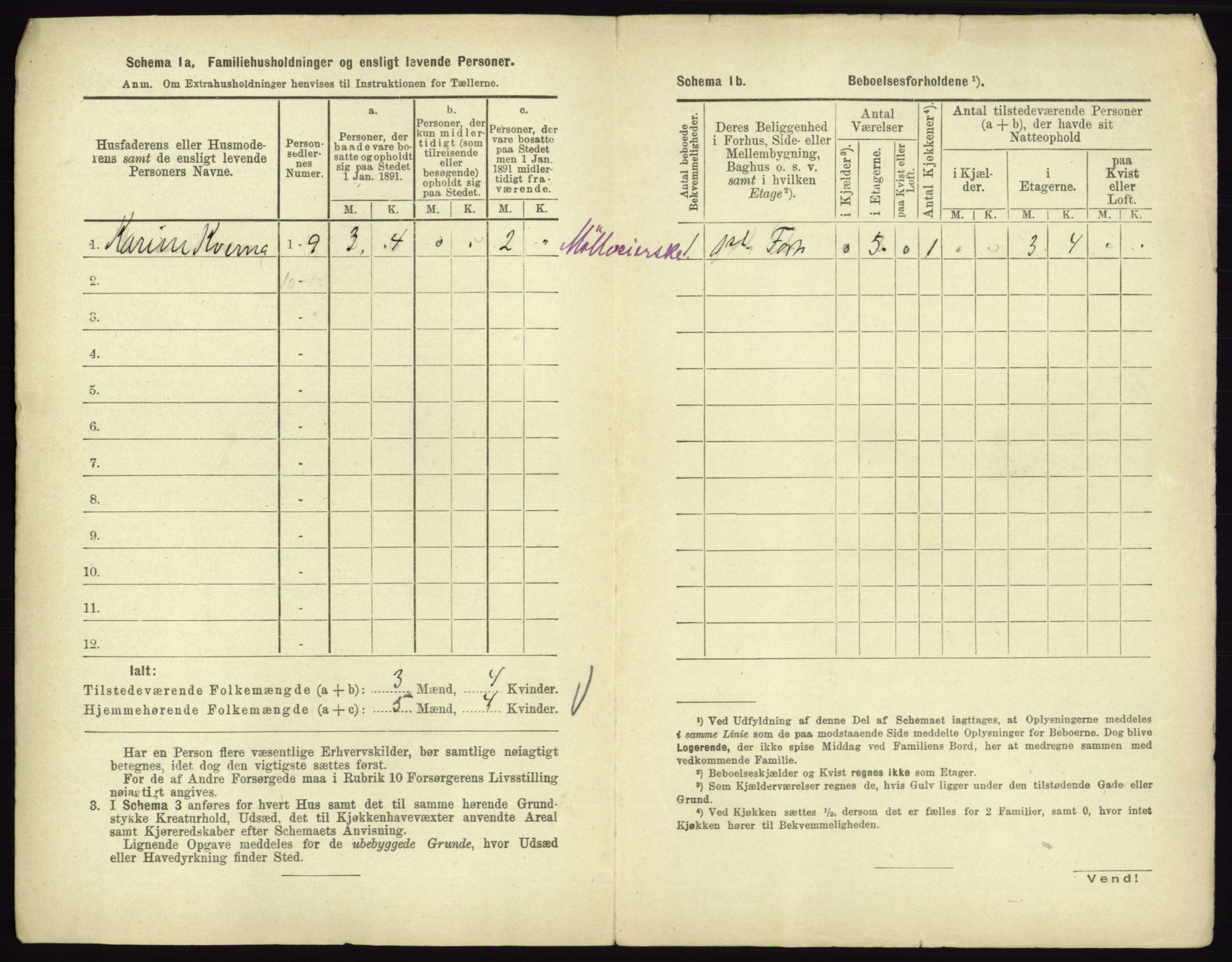 RA, 1891 census for 0604 Kongsberg, 1891, p. 190