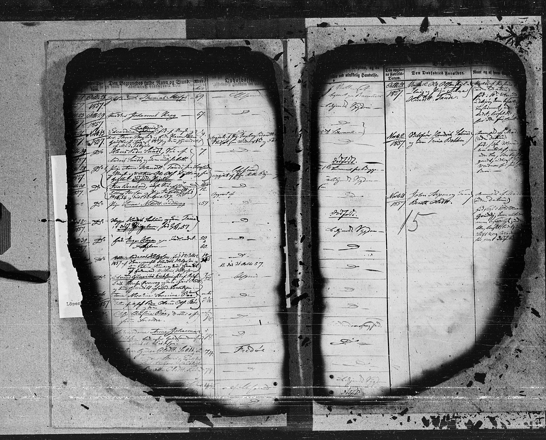 Kristiansund sokneprestkontor, AV/SAT-A-1068/1/I/I1: Parish register (official) no. 2b, 1855-1865, p. 15