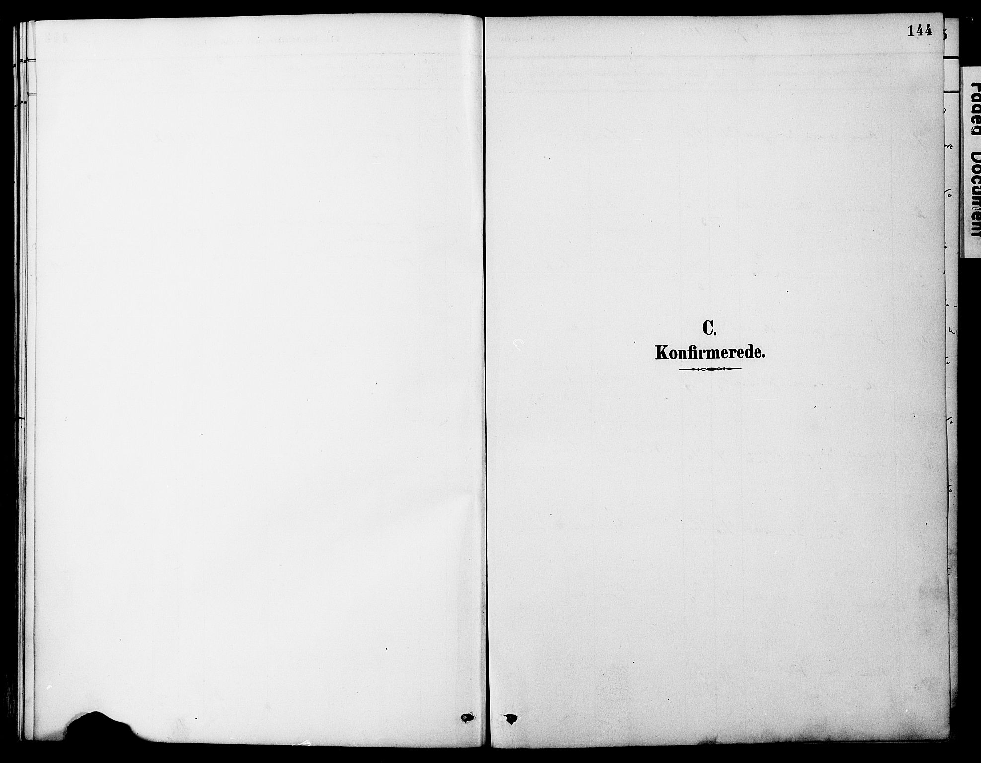 Ministerialprotokoller, klokkerbøker og fødselsregistre - Nordland, SAT/A-1459/849/L0690: Parish register (official) no. 849A02, 1890-1897, p. 144