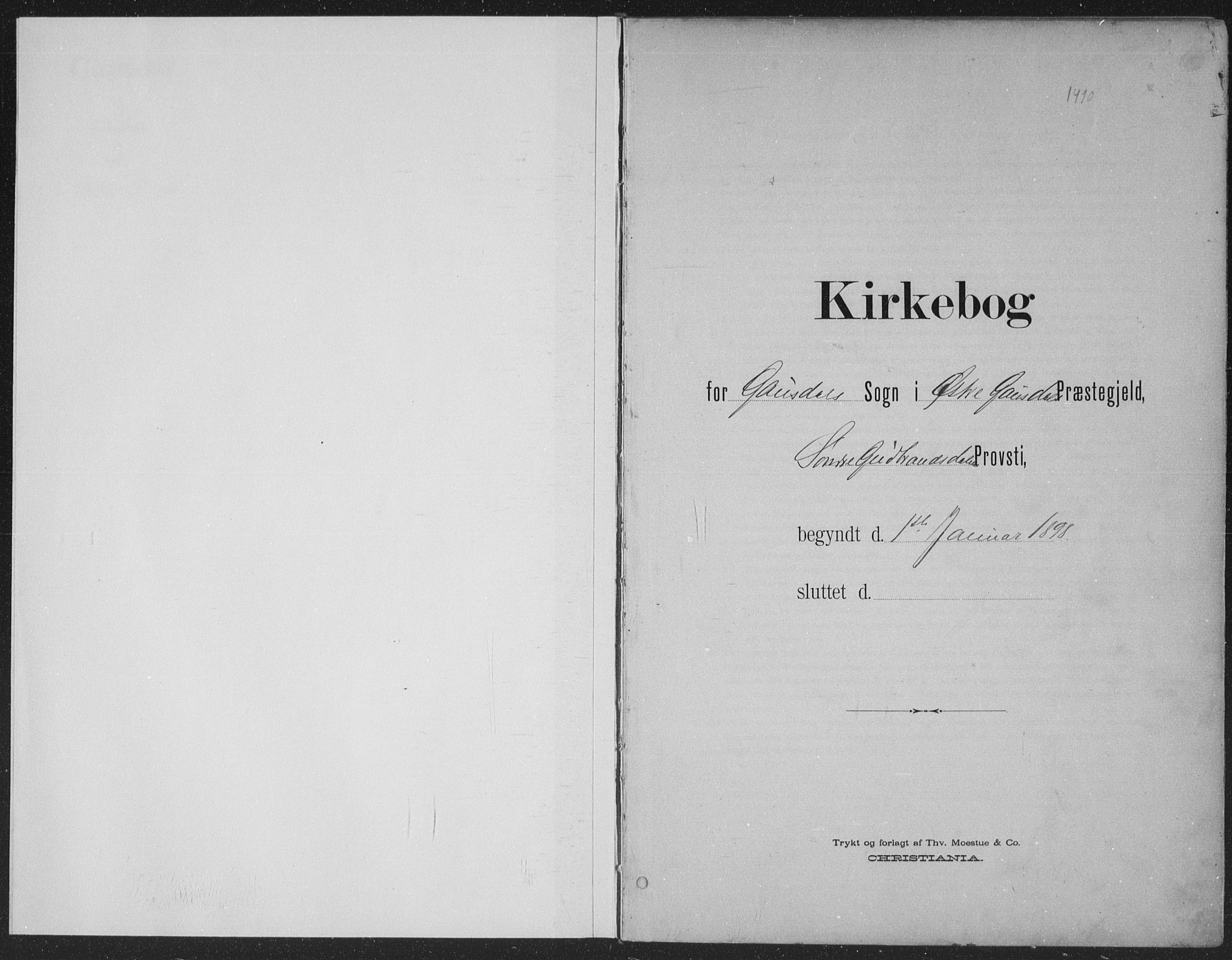 Østre Gausdal prestekontor, AV/SAH-PREST-092/H/Ha/Haa/L0004: Parish register (official) no. 4, 1898-1914